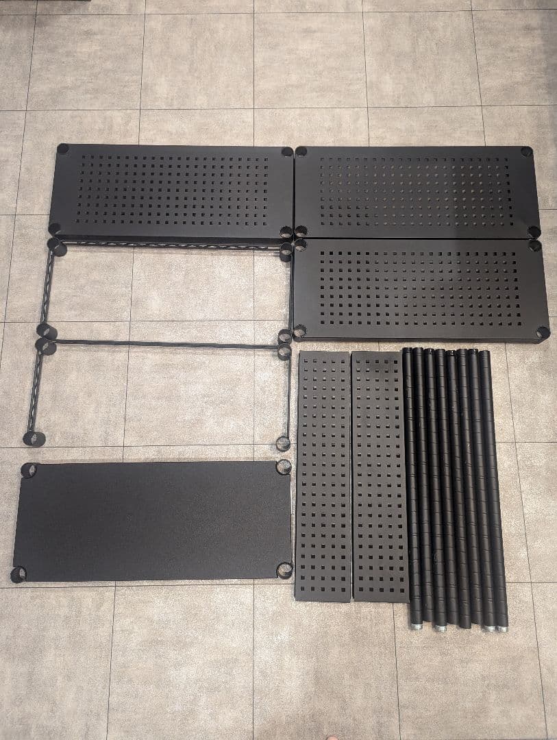 バウヒュッテ デスクサイドラック BHS-600SM-BK