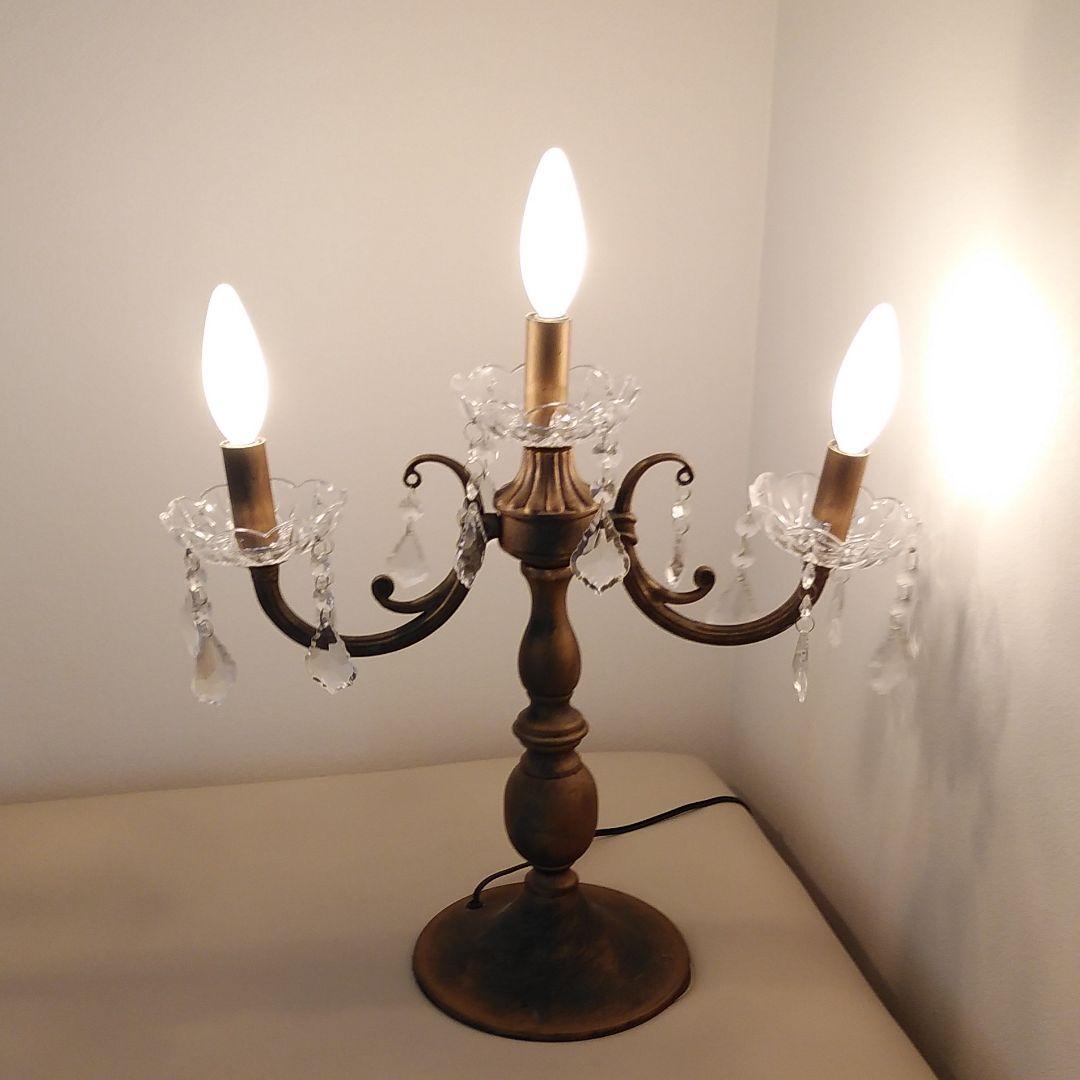 アンティーク調　３灯間接照明