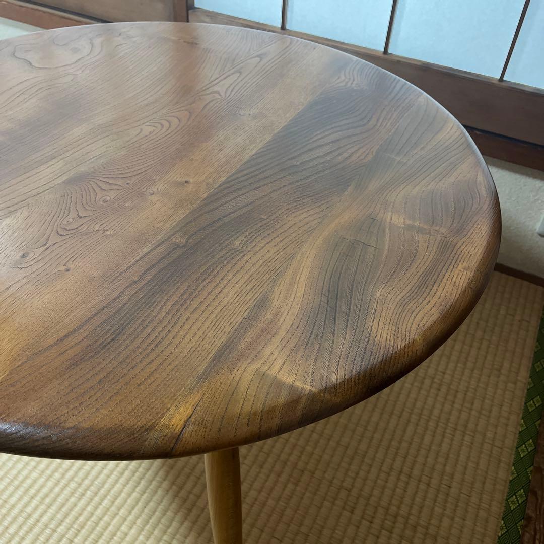 アーコール ERCOL ヴィンテージ　円形　ラウンドセンターテーブル イギリス
