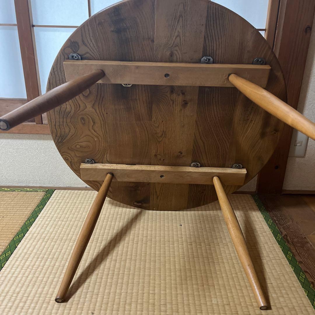アーコール ERCOL ヴィンテージ　円形　ラウンドセンターテーブル イギリス