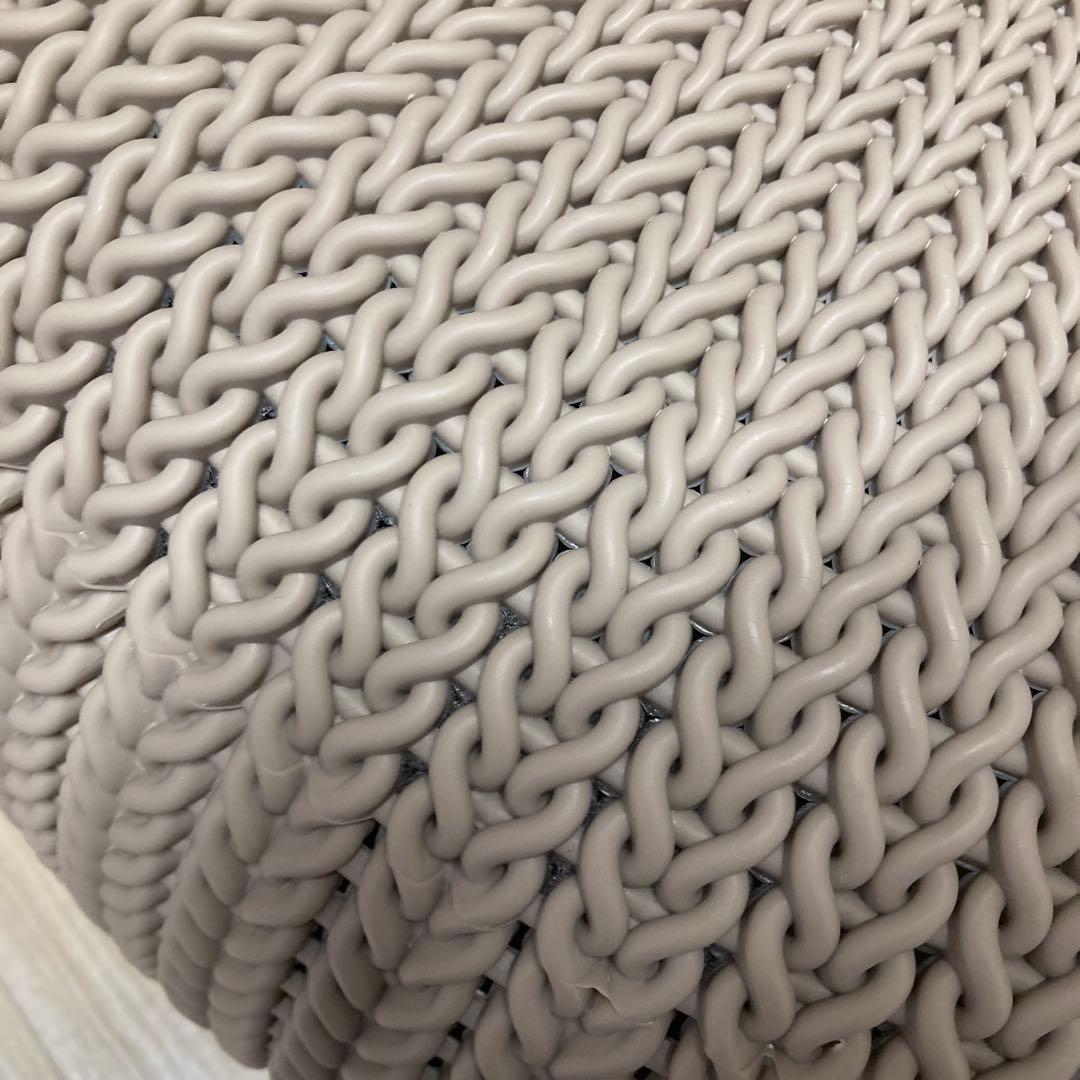 Knit スツール チューン・ブラウン