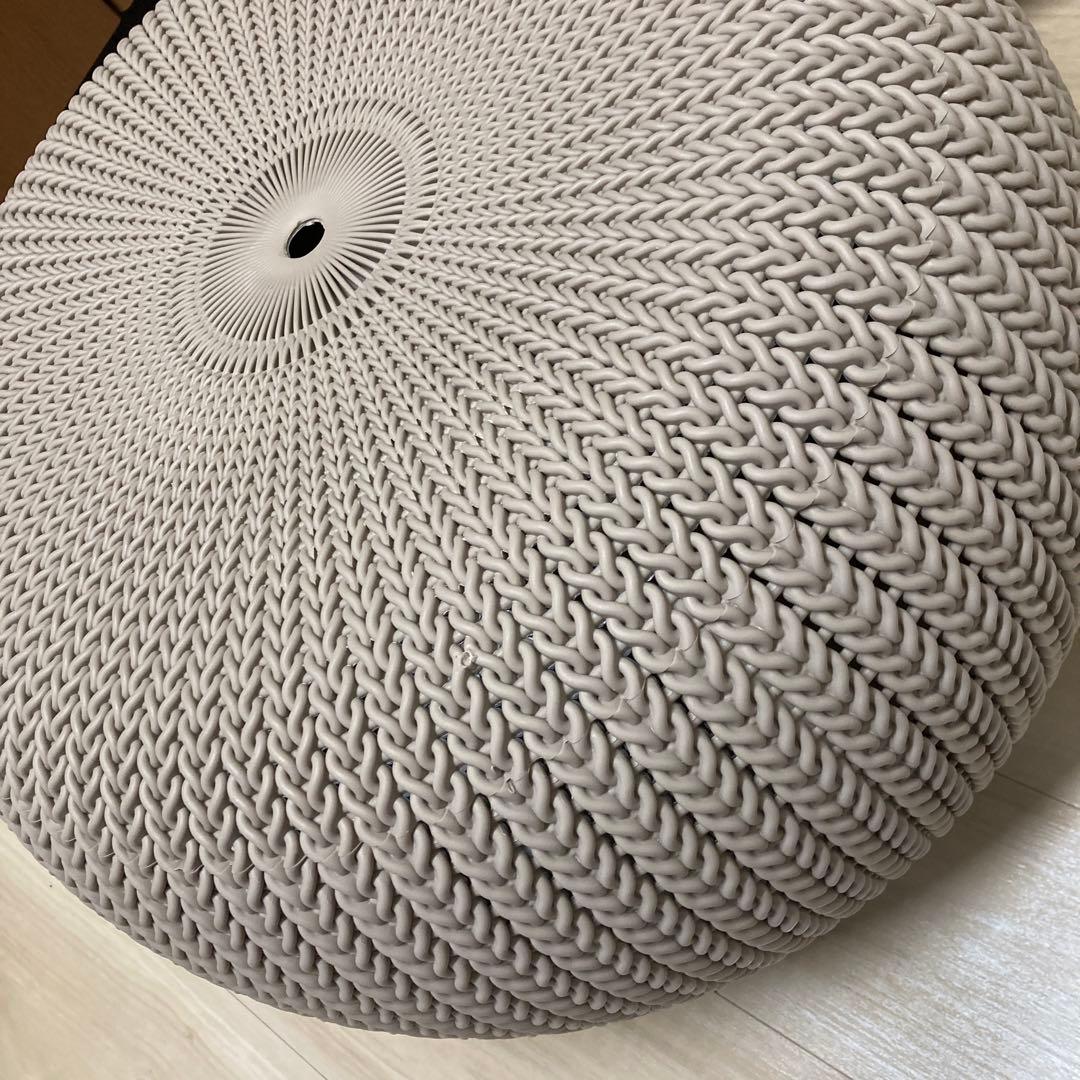 Knit スツール チューン・ブラウン