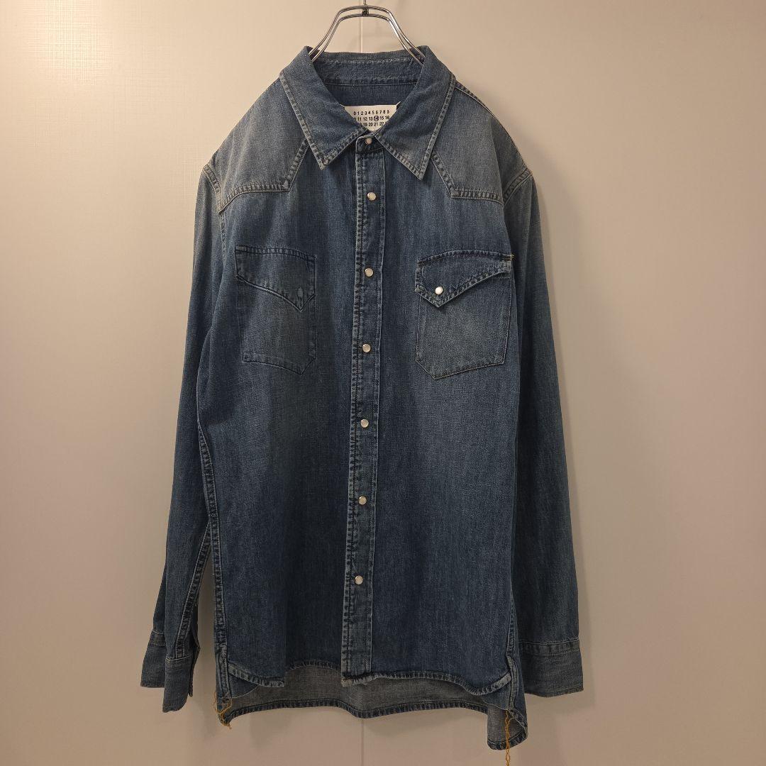 Maison Margiela マルジェラ 14 ウエスタンシャツ 39 デニム