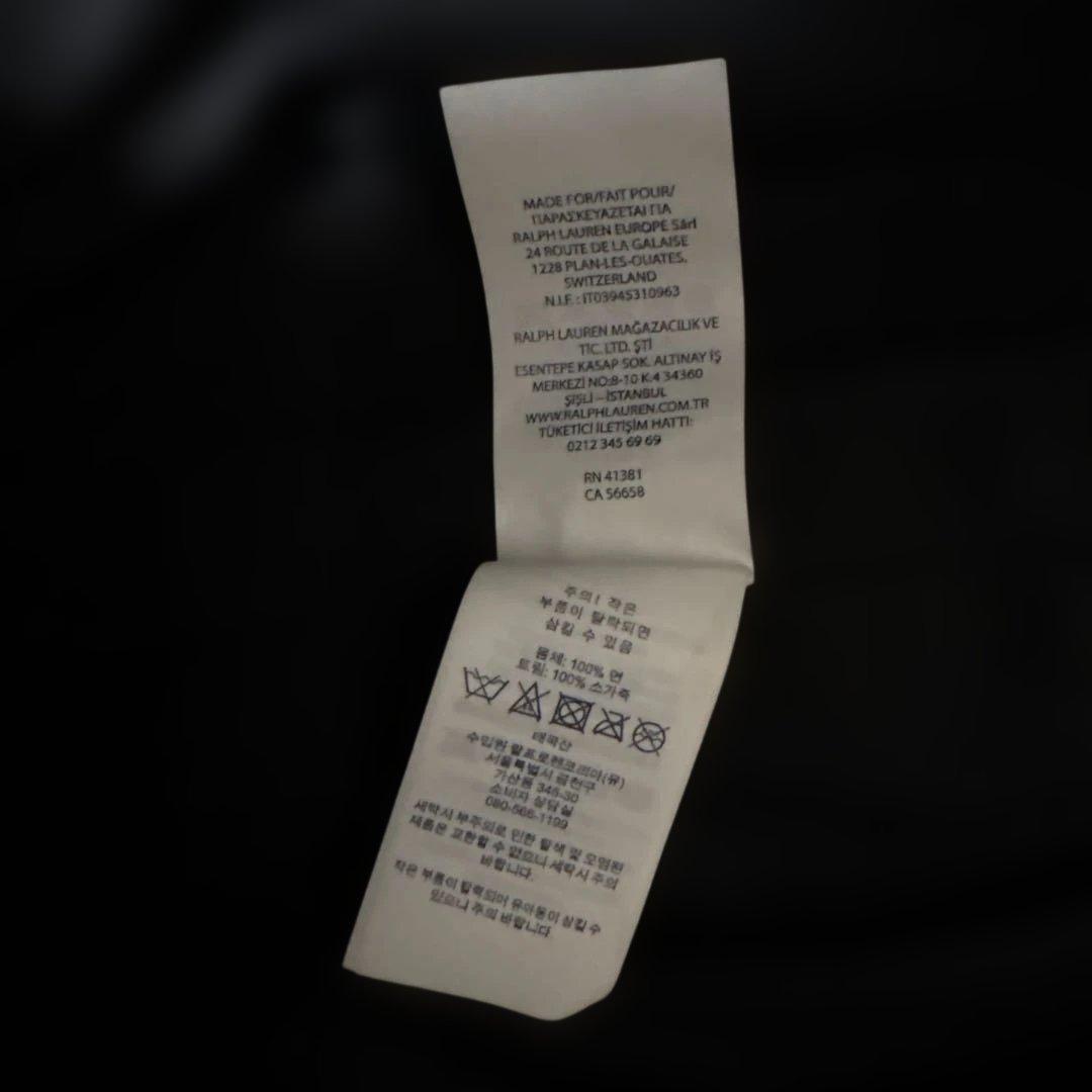 ポロ・ラルフ・ローレン ブラックトートバッグ 3番