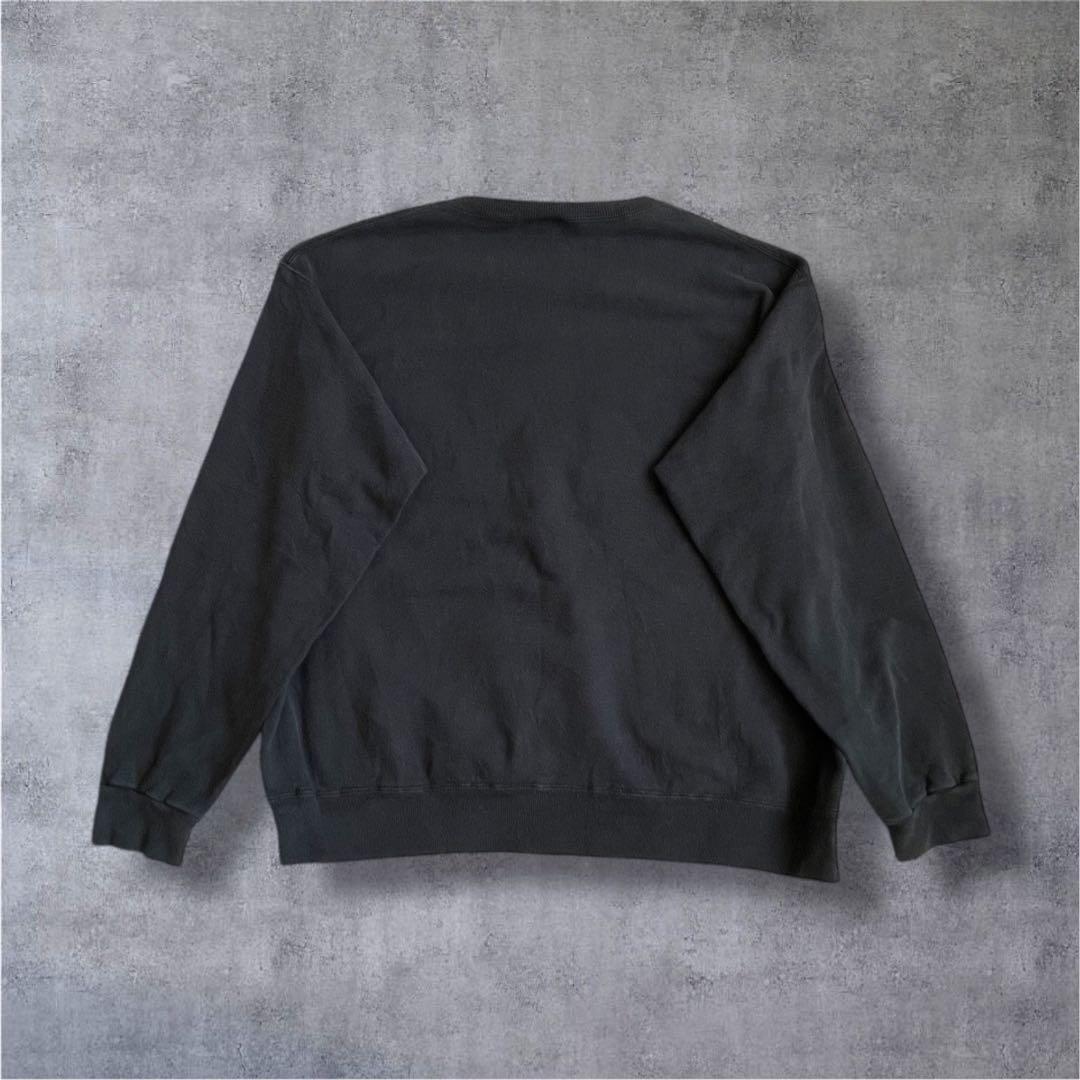 90‘sUSA製　チャンピオンスウェットNFLパンサーズ　前Vガゼット　ネイビー