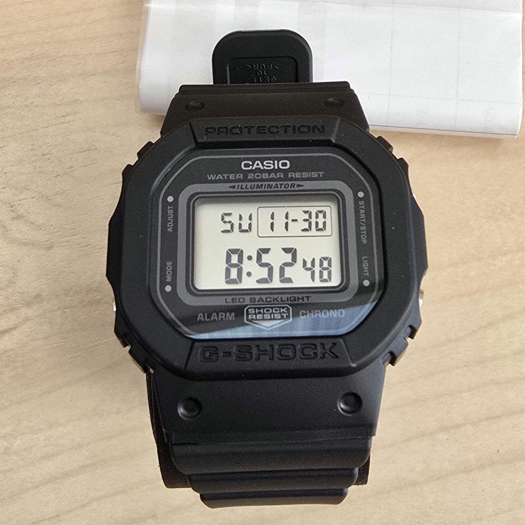 CASIO g-shock デジタル腕時計 ブラック