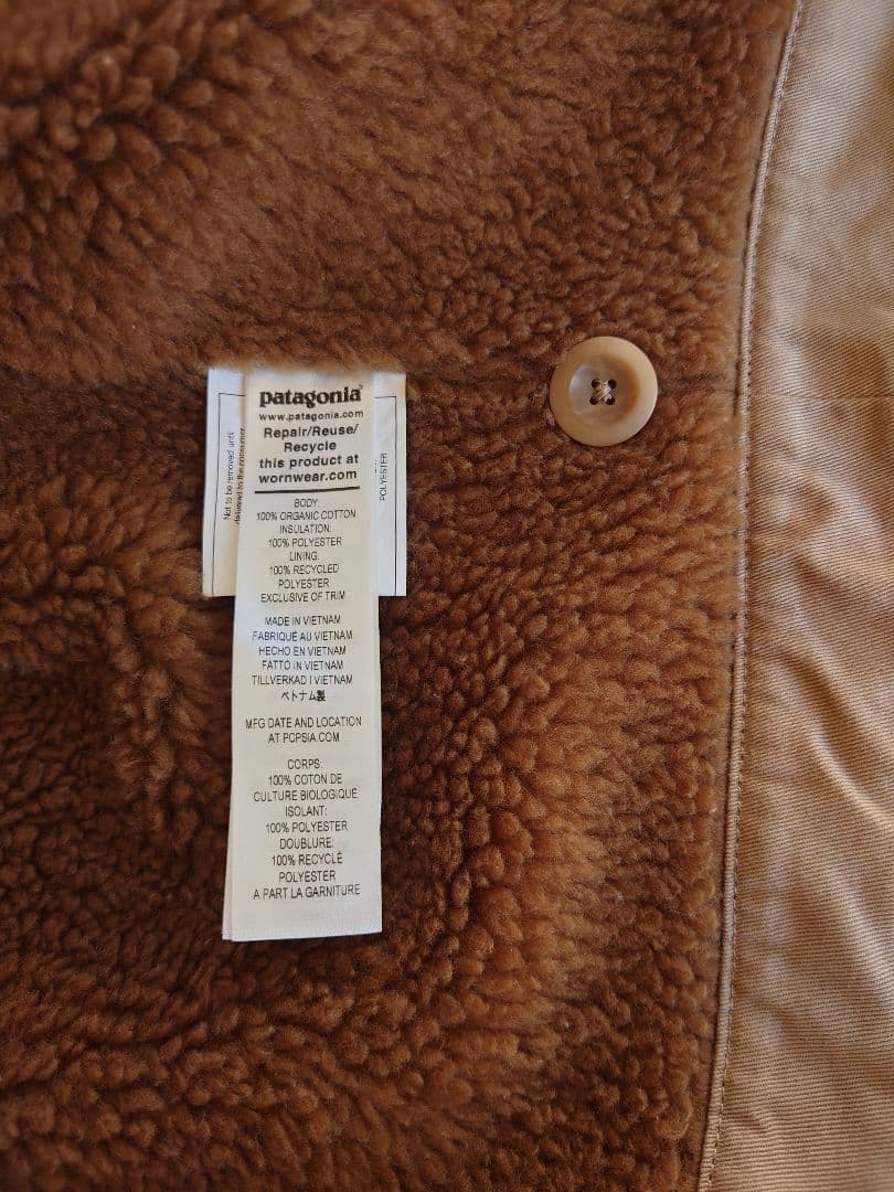 廃盤 PATAGONIA メープル グローブ デッキ ジャケット サイズM