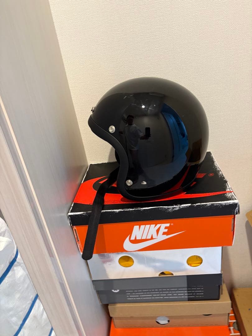 T T &CO ジェットヘルメット バイザー、シールド付き