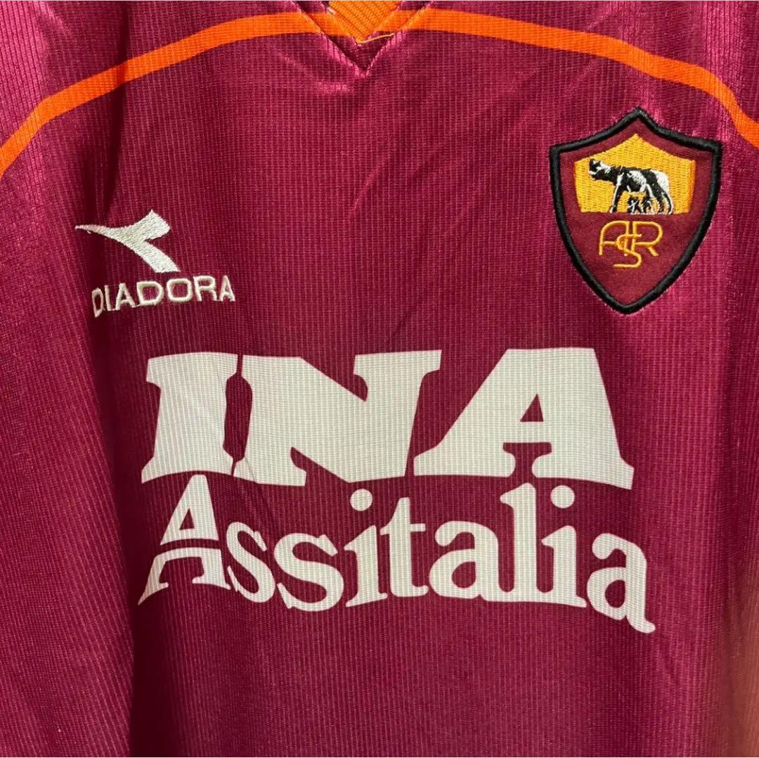 希少INA Assitalia セリエＡ ACローマ 中田英寿選手 レプリカユニ