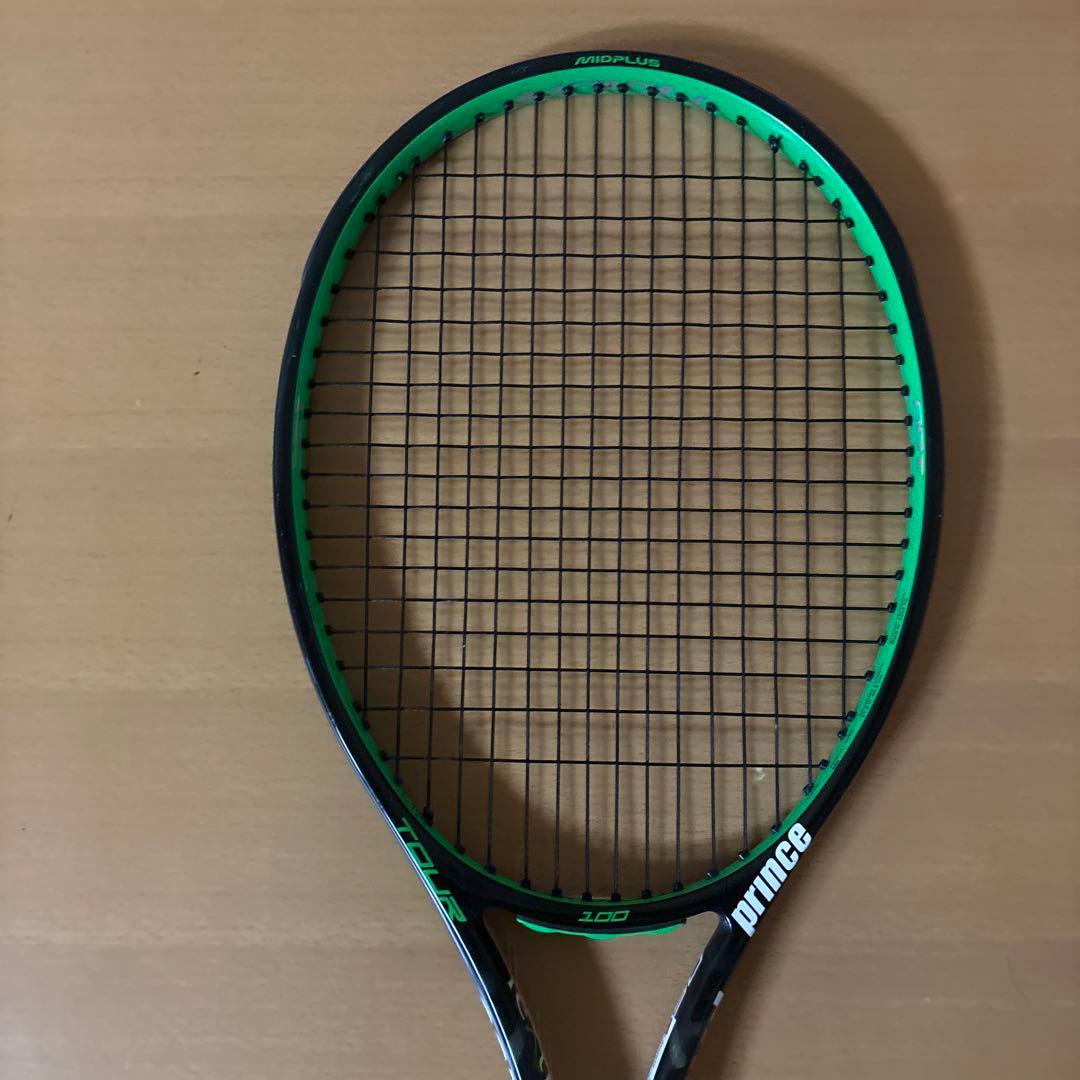 【中古】prince TOUR 100 Textreme テニスラケット　3本