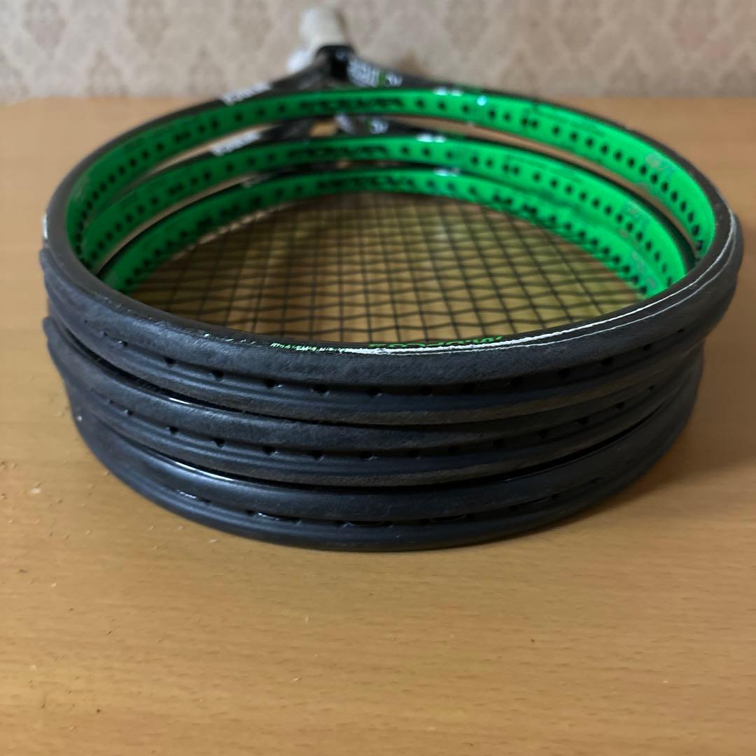 【中古】prince TOUR 100 Textreme テニスラケット　3本