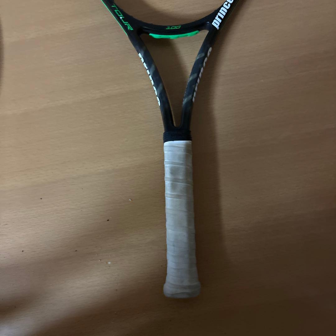 【中古】prince TOUR 100 Textreme テニスラケット　3本