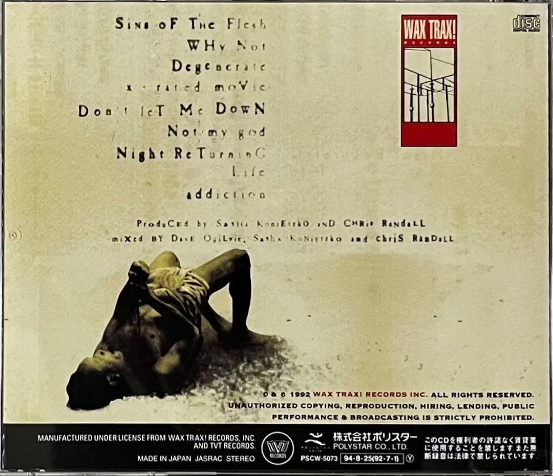 洋楽 Sister Machine Gun Sins Of The Flesh CD