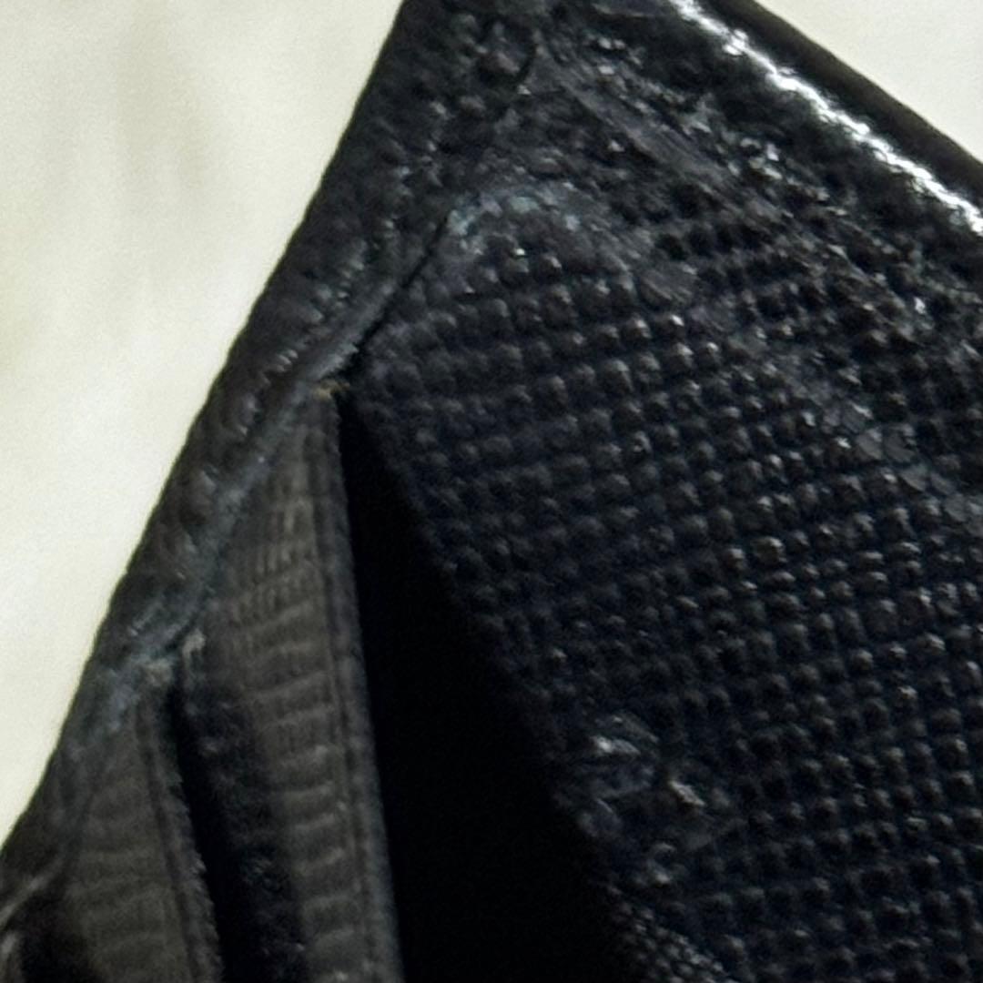 美品✨PRADA プラダ　マネークリップ 2MN077 サフィアーノ　メタルロゴ