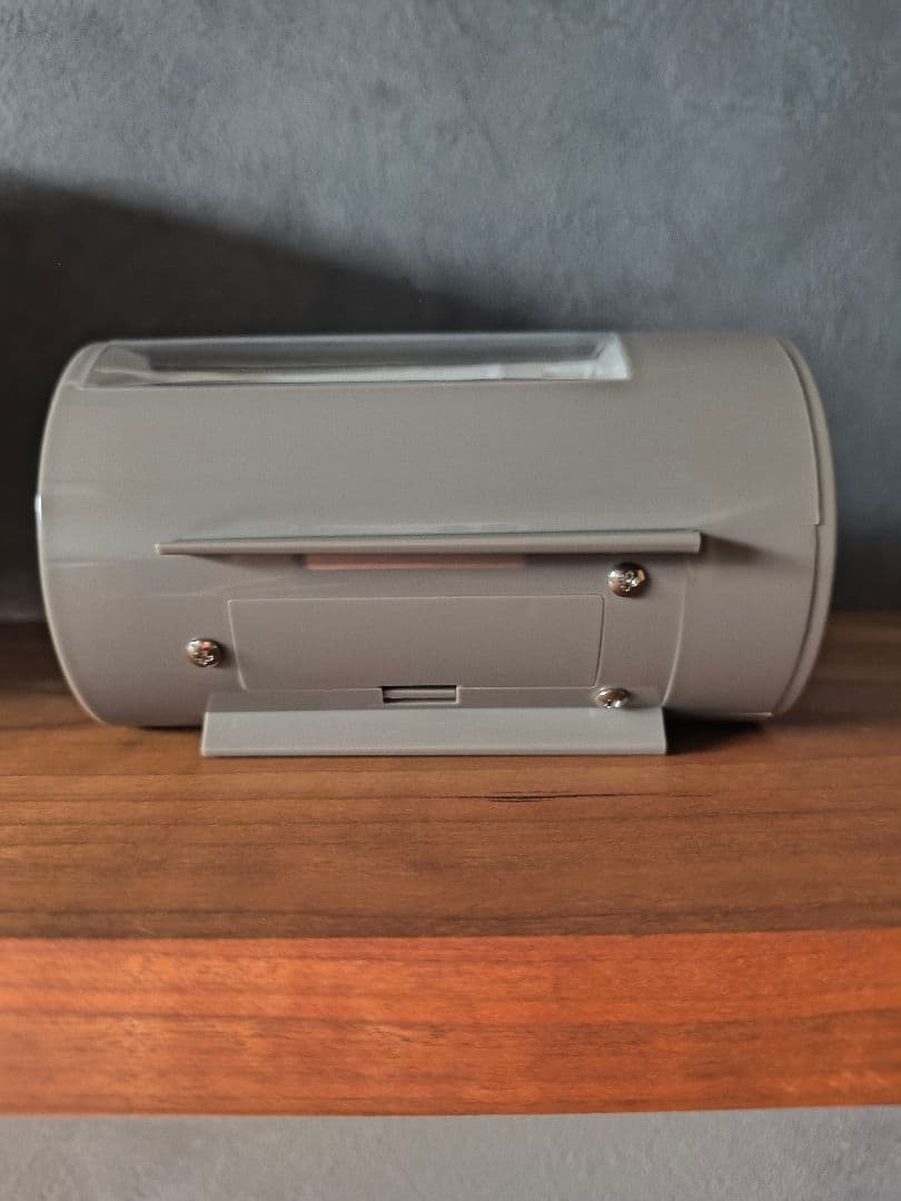 TWEMCO デジタルアラーム時計 AP-28 グレー