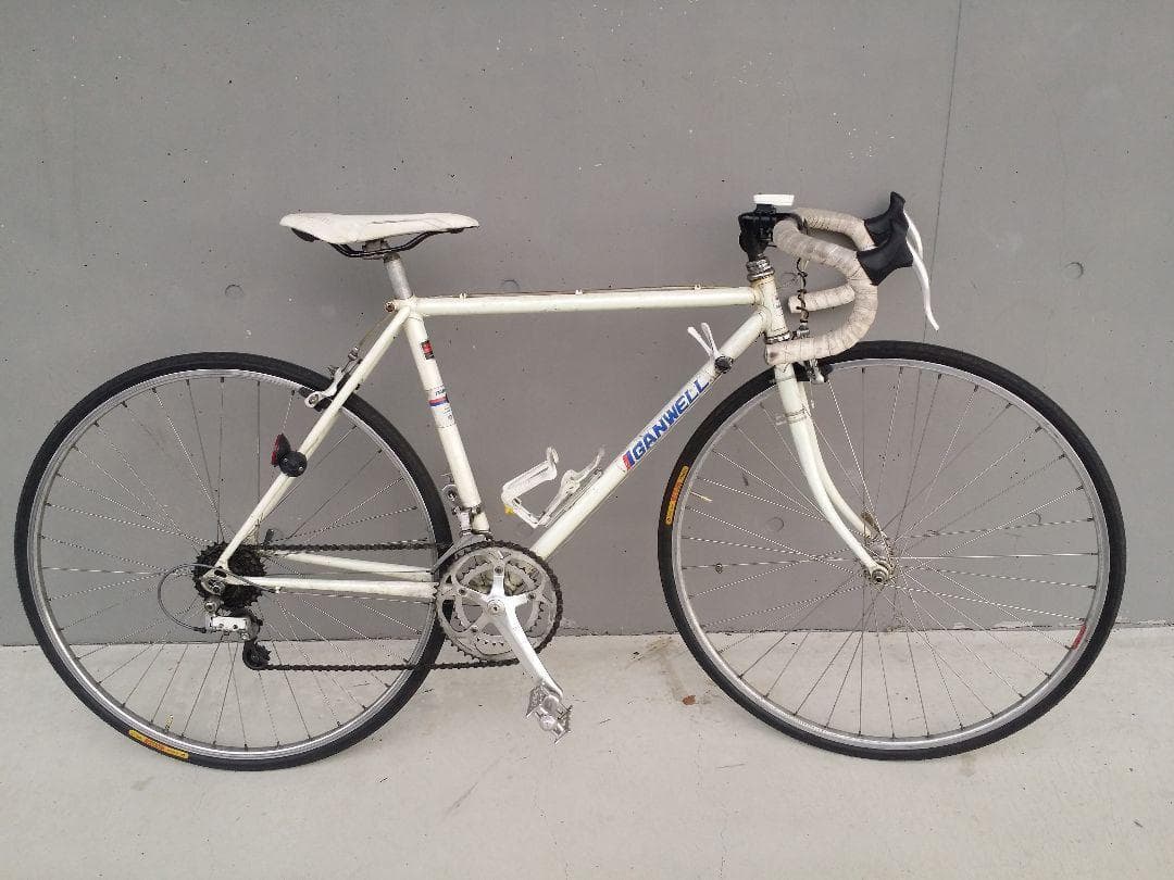 静岡直接引き取り　ガンウェル　TANGE900　クロモリ　ロードバイク 　中古品