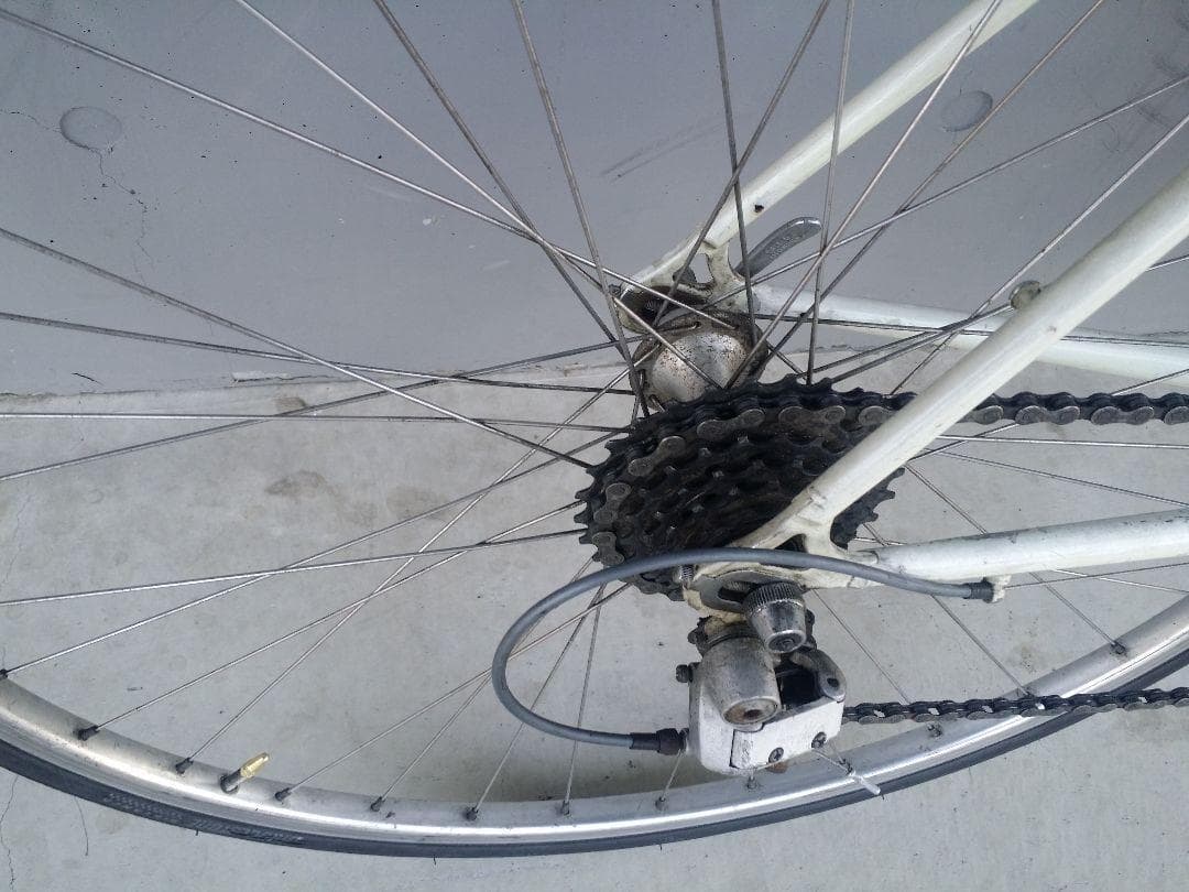 静岡直接引き取り　ガンウェル　TANGE900　クロモリ　ロードバイク 　中古品