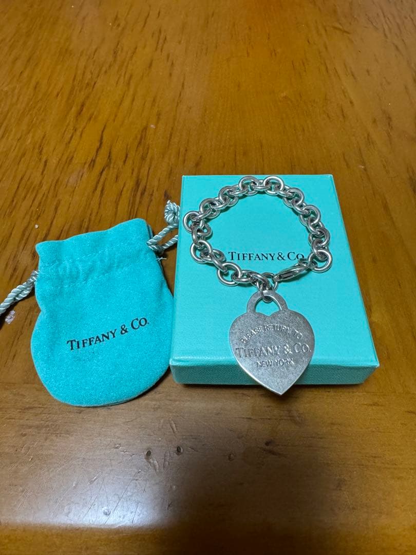Tiffany & Co. ハート型ブレスレット