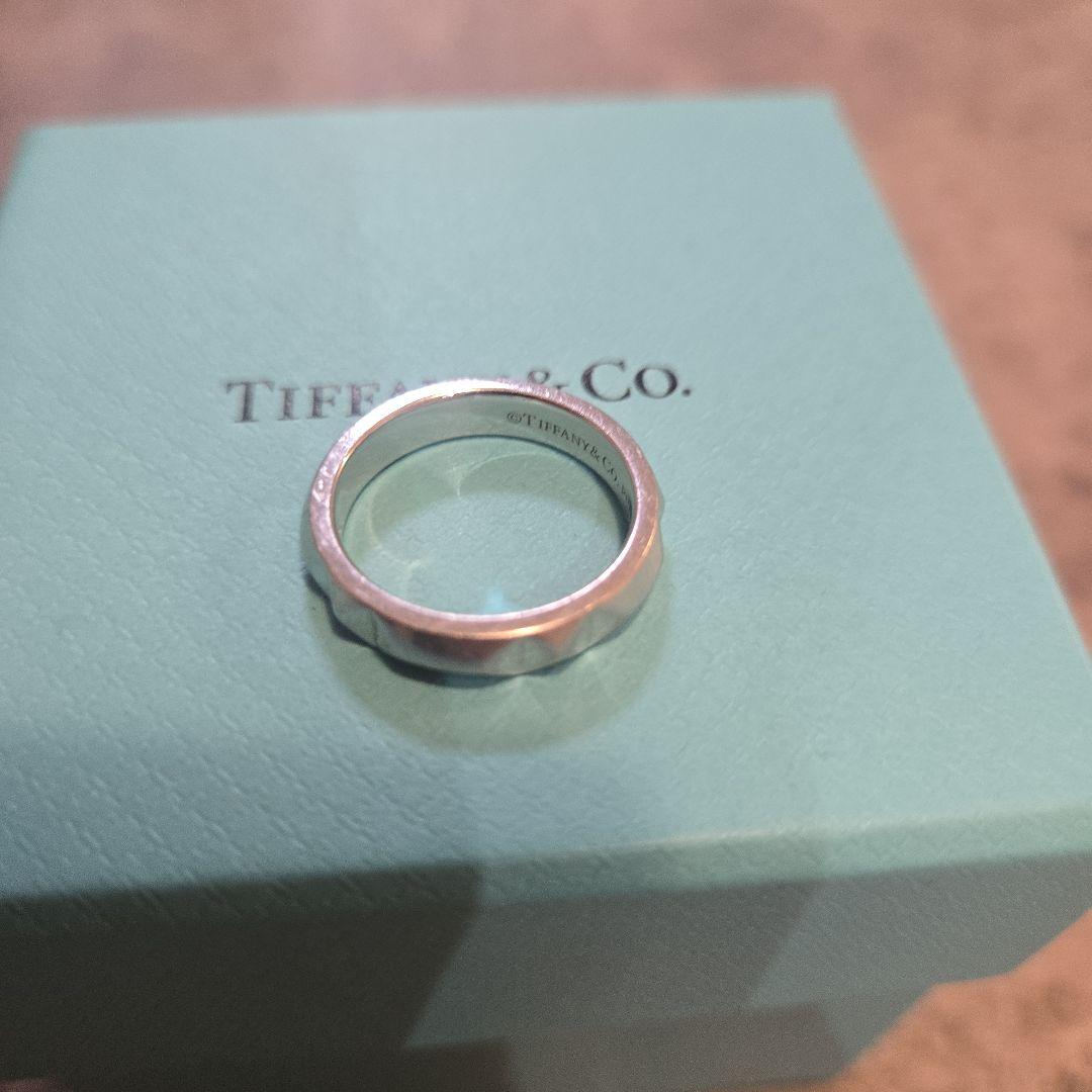 Tiffany&Co. トゥルーバンド　13号　プラチナ