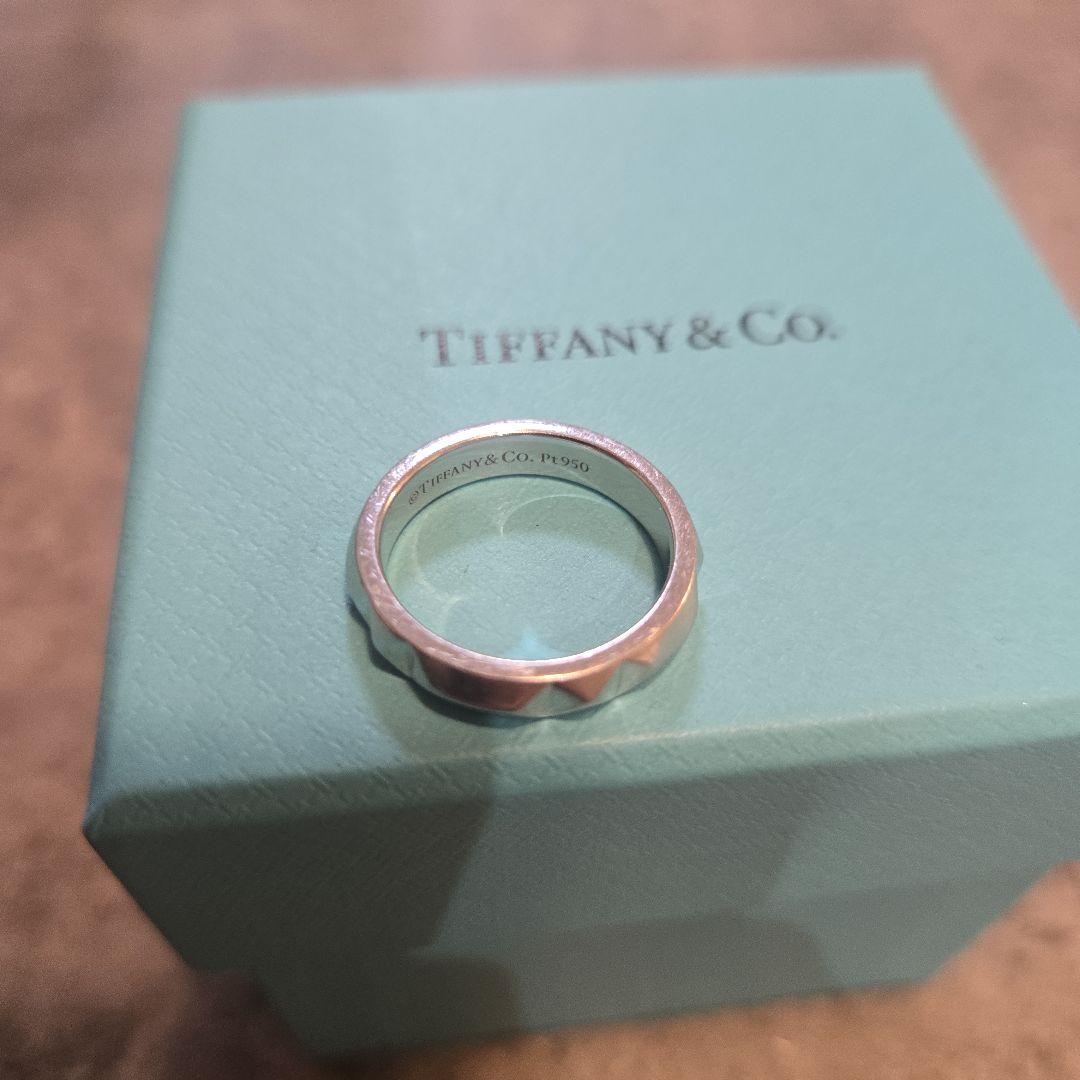 Tiffany&Co. トゥルーバンド　13号　プラチナ