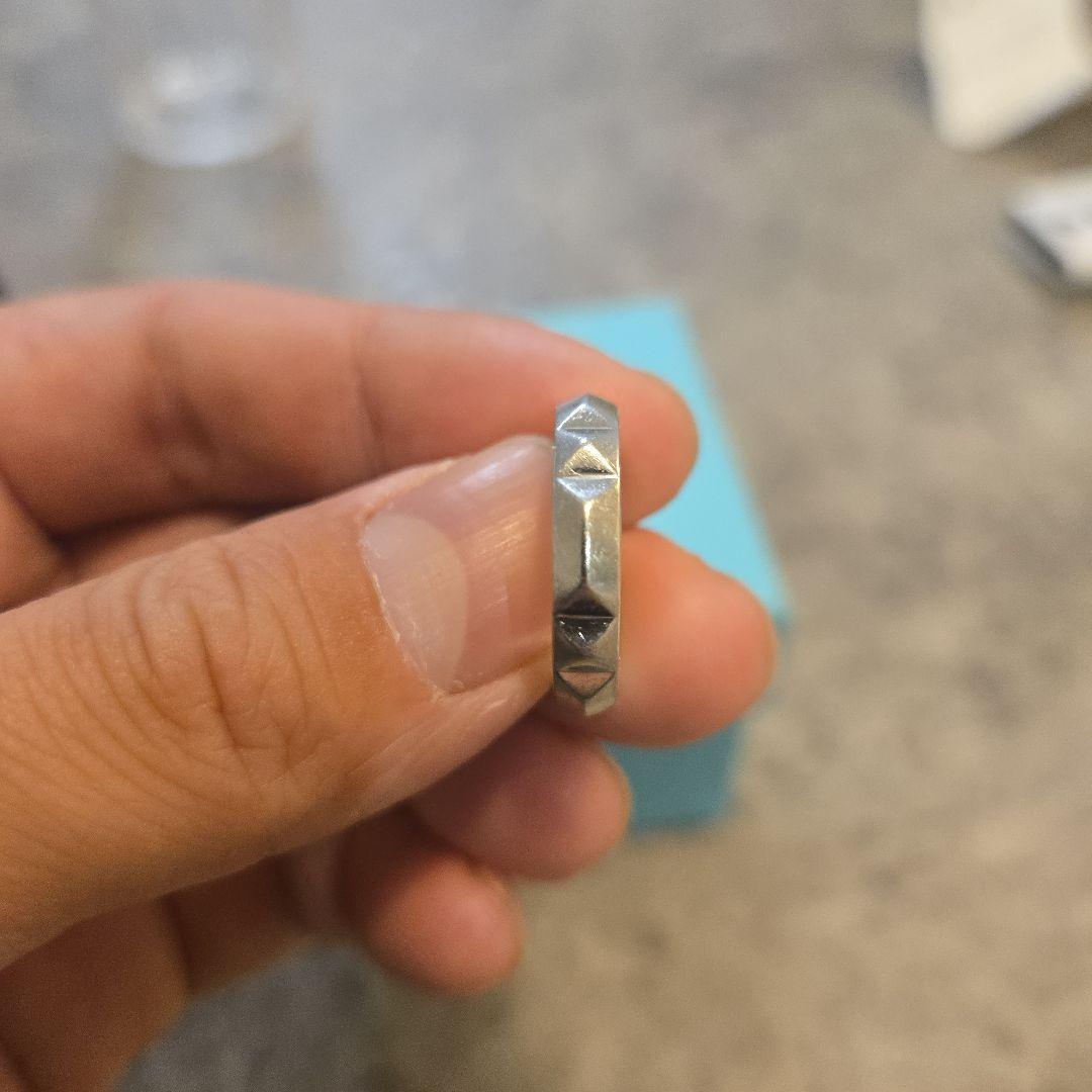 Tiffany&Co. トゥルーバンド　13号　プラチナ