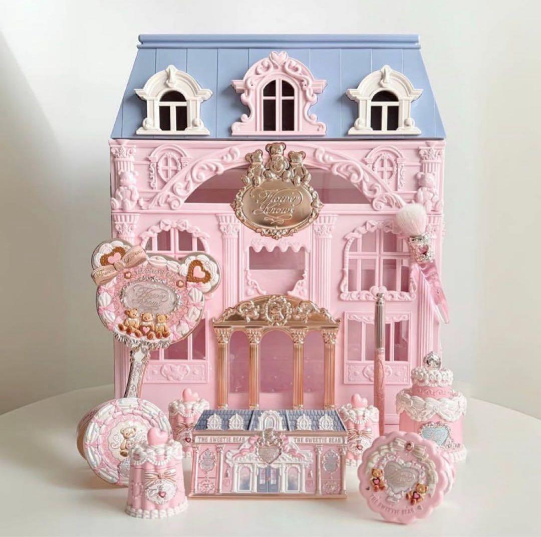 【即購入可】フラワーノーズ　スウィートベアコレクションボックスのみ 小物入れ