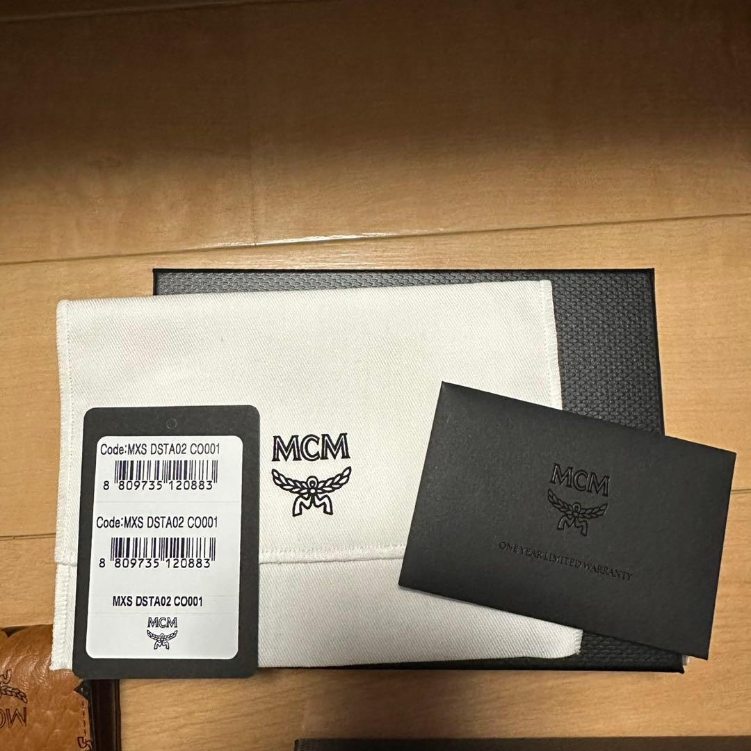 MCM 二つ折り財布　ブラウン　正規品