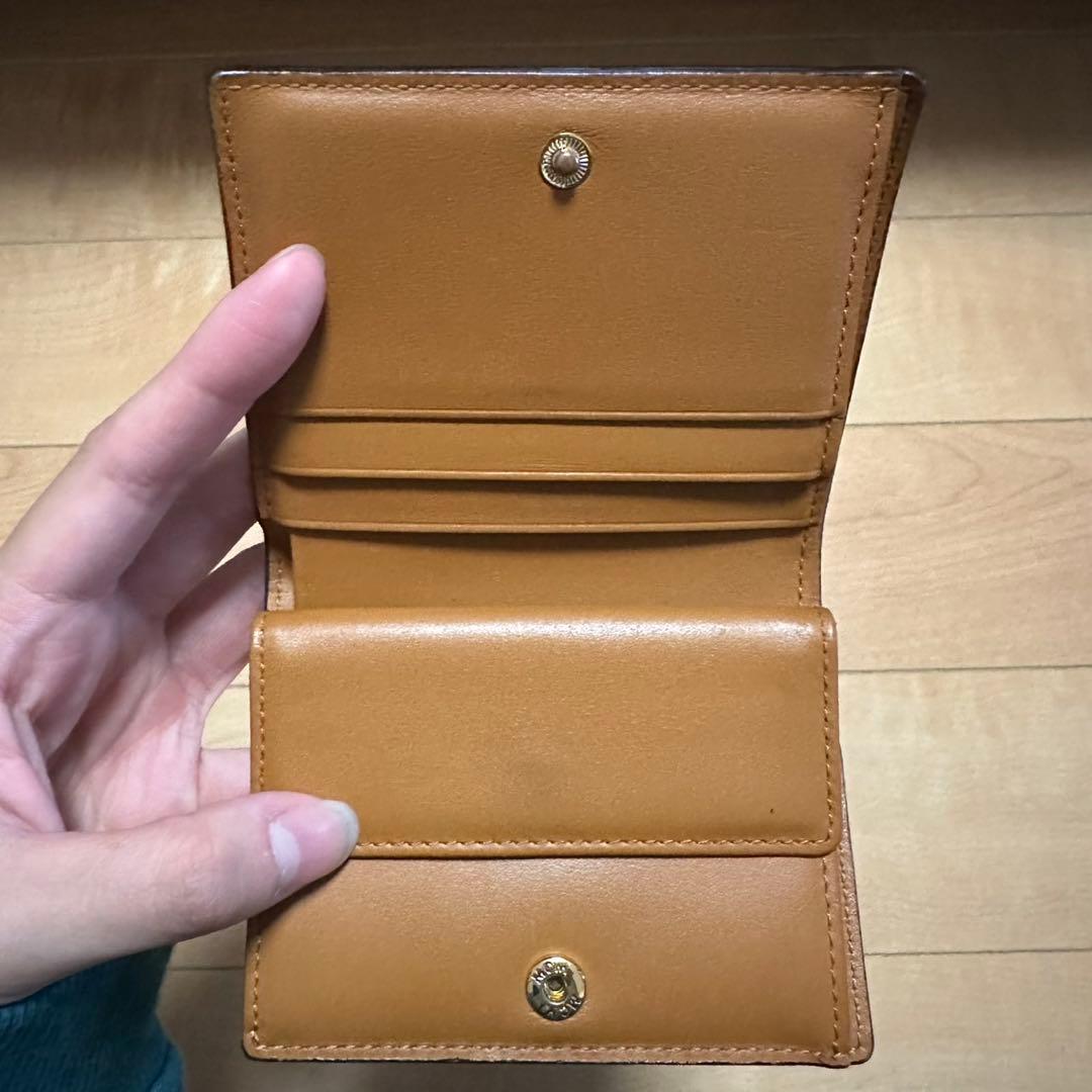 MCM 二つ折り財布　ブラウン　正規品