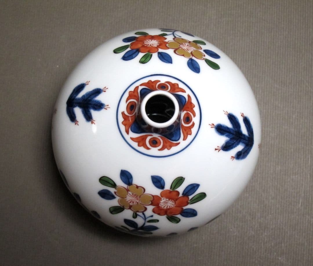 源右衛門窯　古伊万里風　桜図絵付　華器　共箱　廃盤品　有田焼　未使用保存品