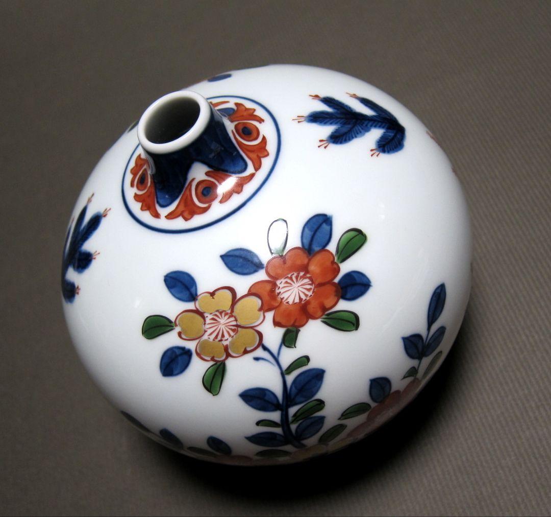 源右衛門窯　古伊万里風　桜図絵付　華器　共箱　廃盤品　有田焼　未使用保存品