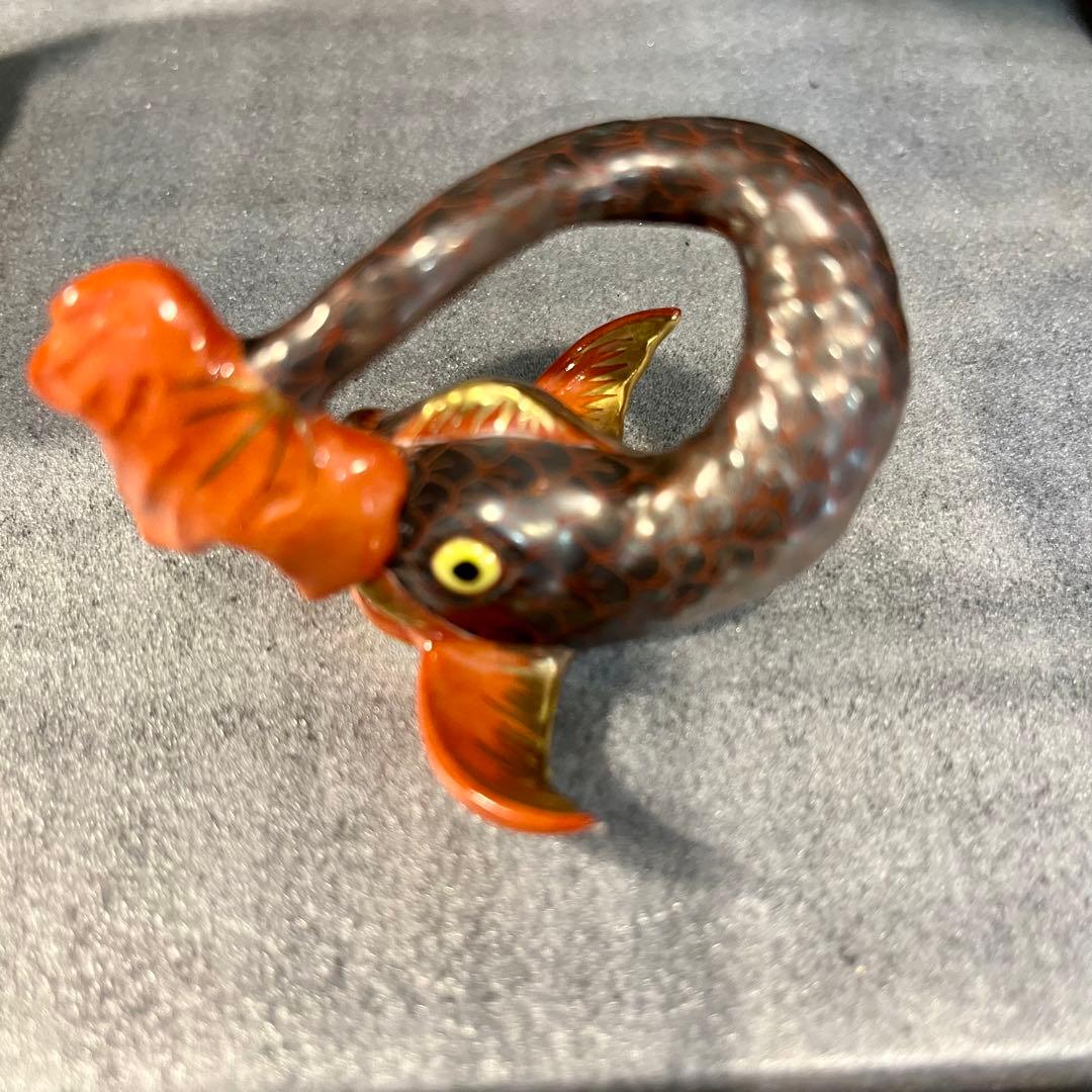 Herend ヘレンド ドルフィン 魚 置物 飾り物