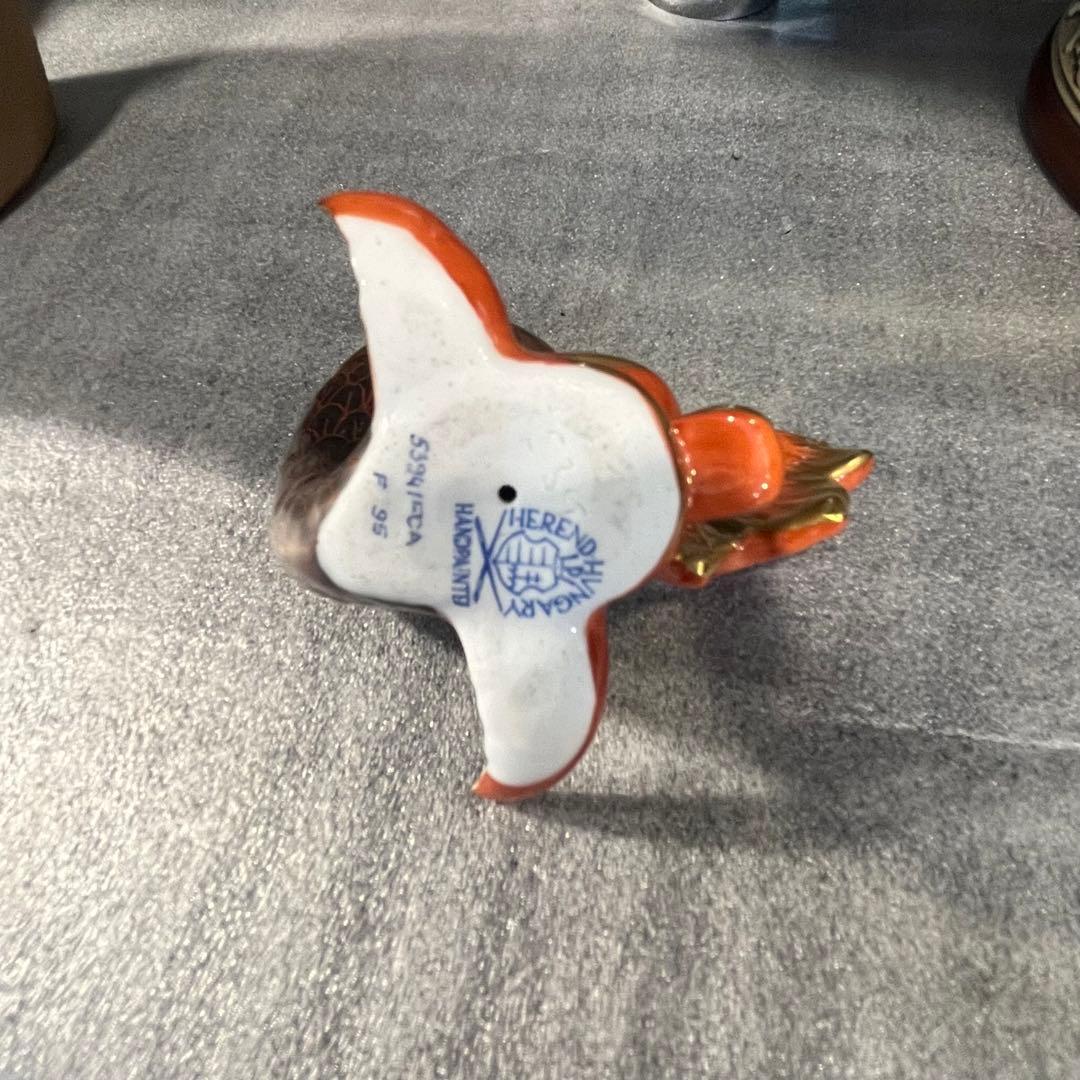 Herend ヘレンド ドルフィン 魚 置物 飾り物