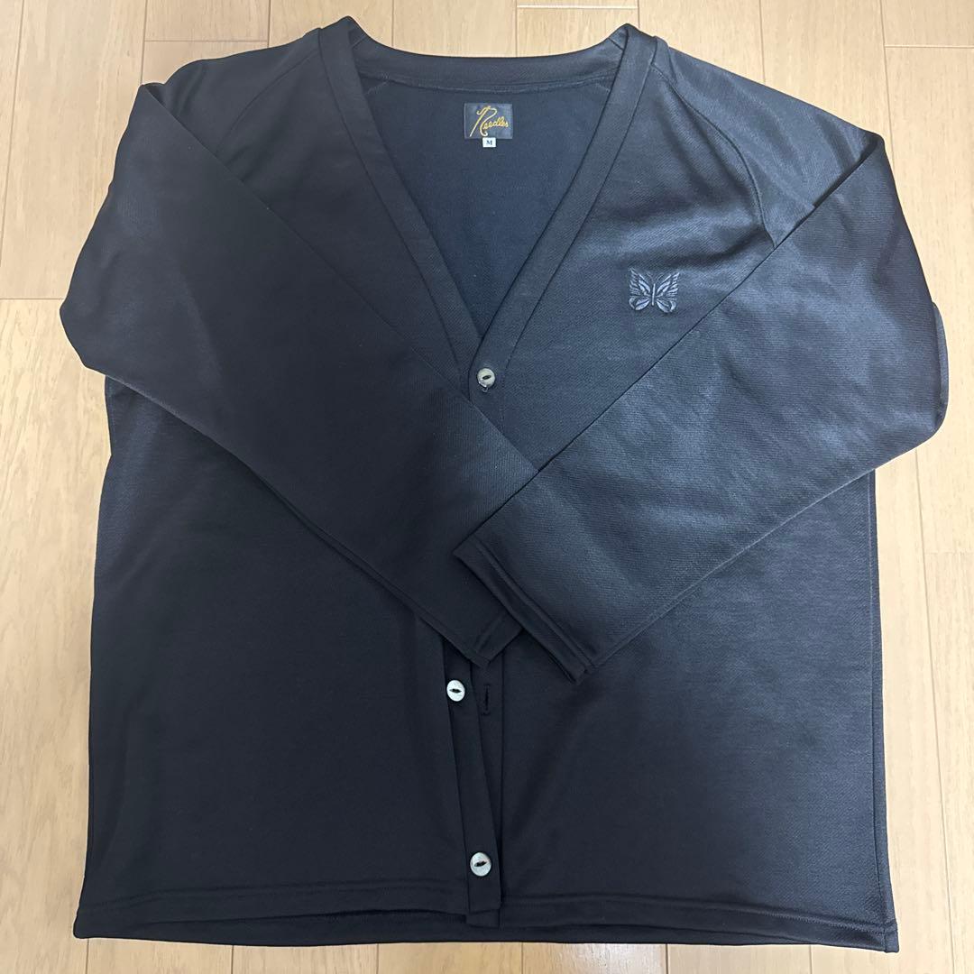 t*6様 Needles ブラック Vネック カーディガン