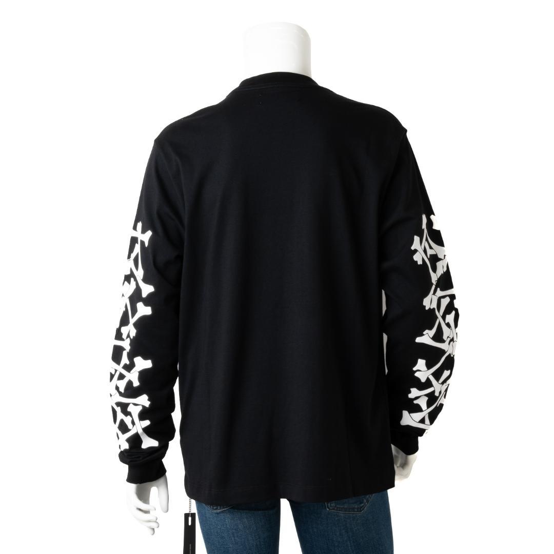 新品 AMIRI BONES STACKED LONG SLEEVE TEE L