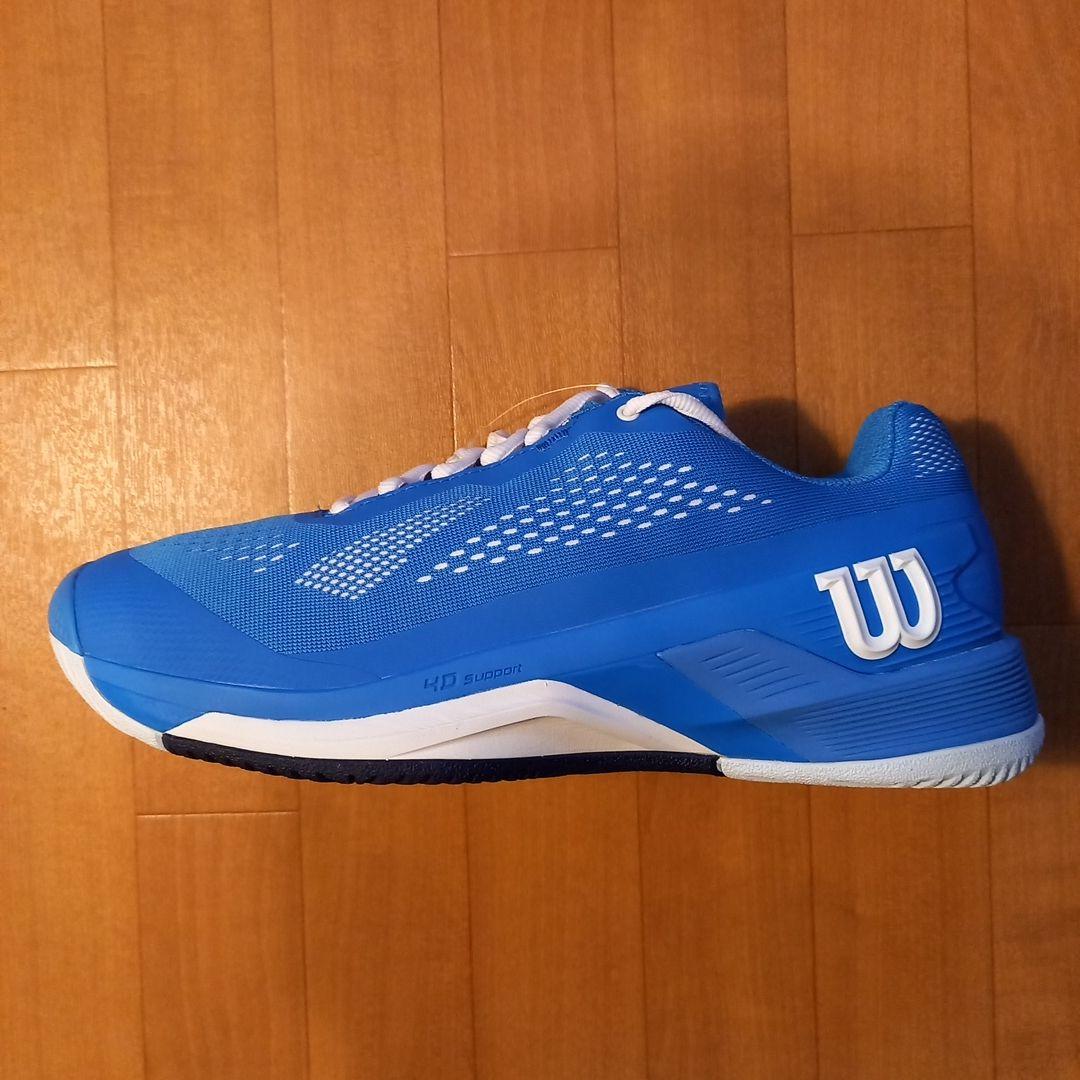 新品未使用★Wilson Rush Pro テニスシューズ ブルー