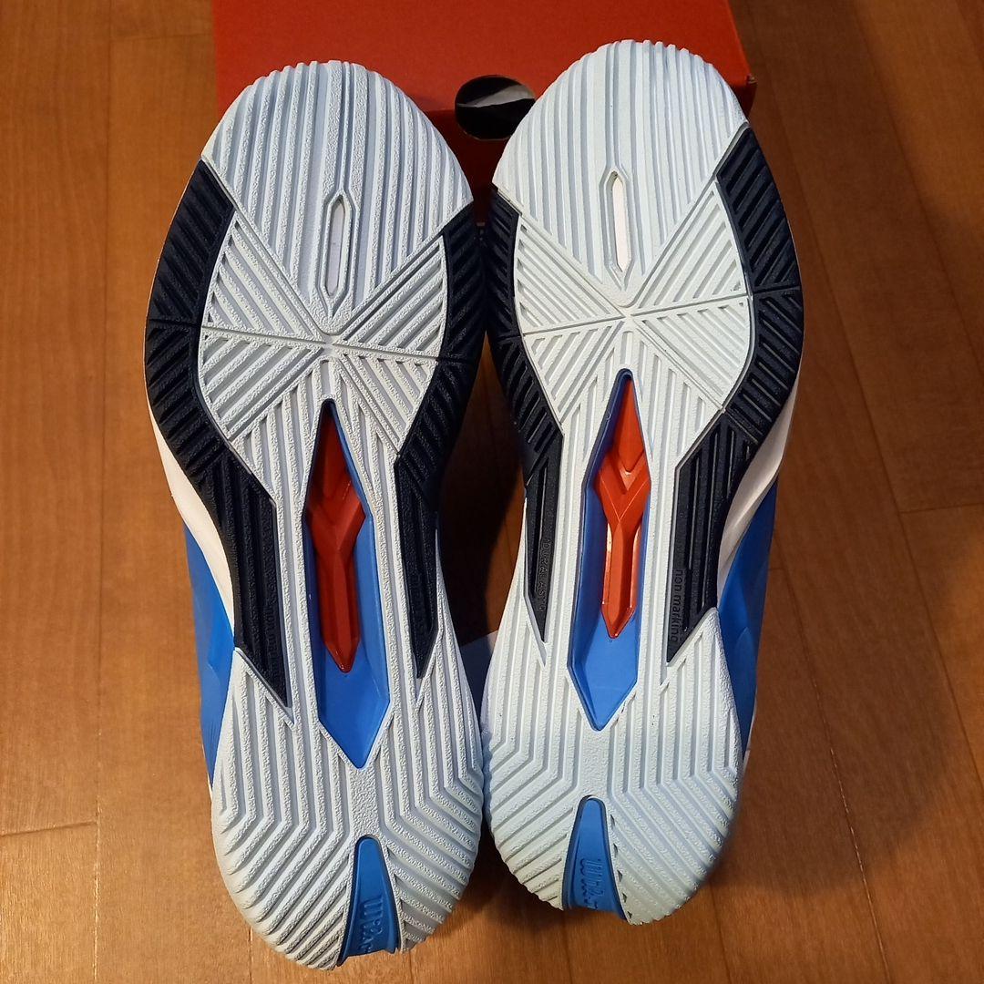 新品未使用★Wilson Rush Pro テニスシューズ ブルー