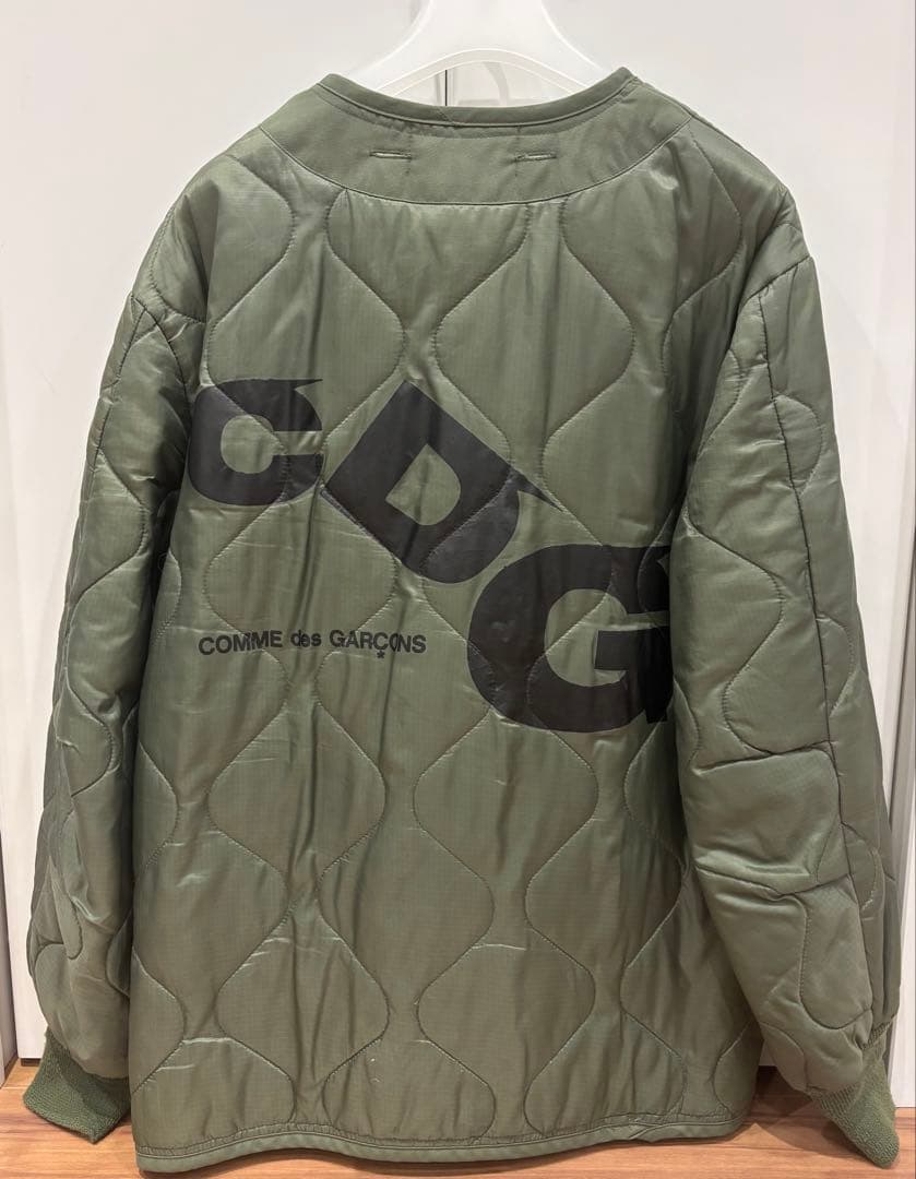 コムデギャルソン CDG × アルファ キルティングジャケット