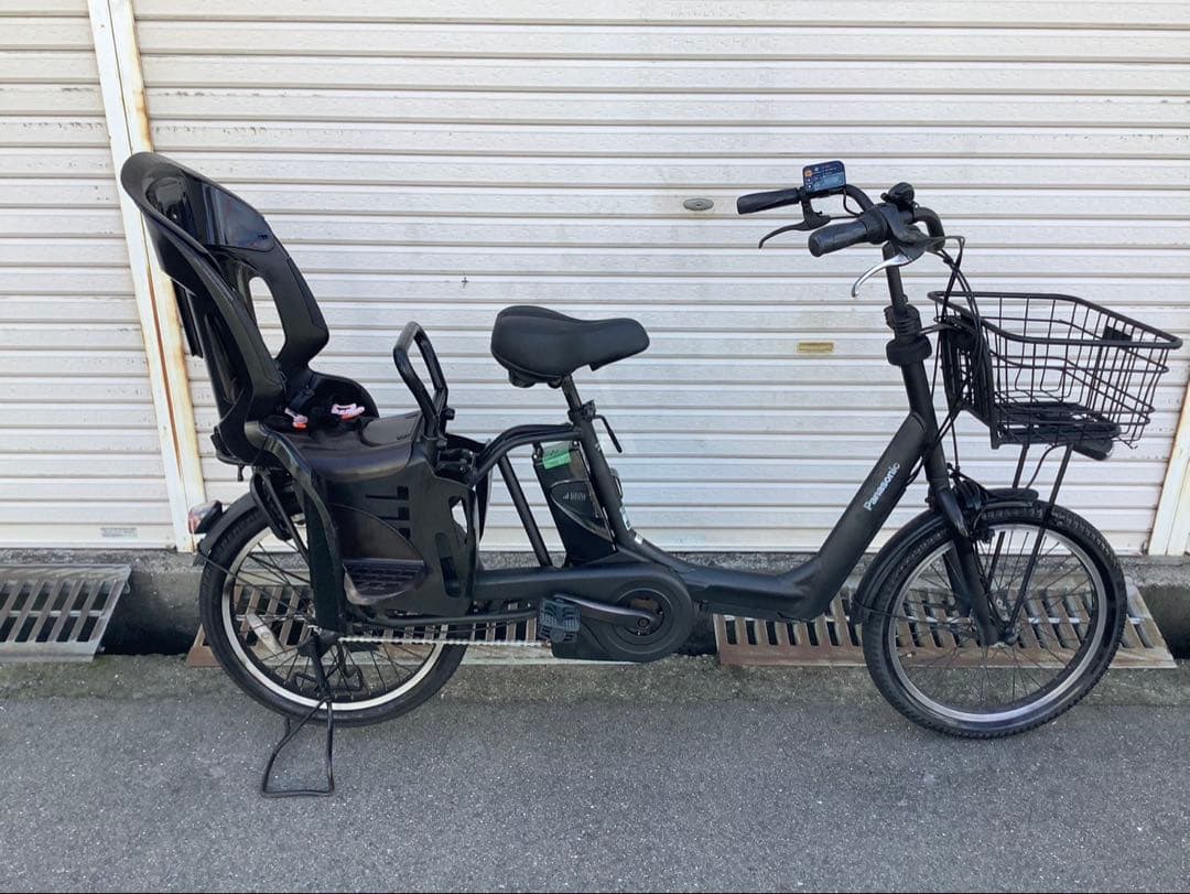 パナソニック新機種電動アシスト自転車gyuttoアニーズ20インチブラックボディ