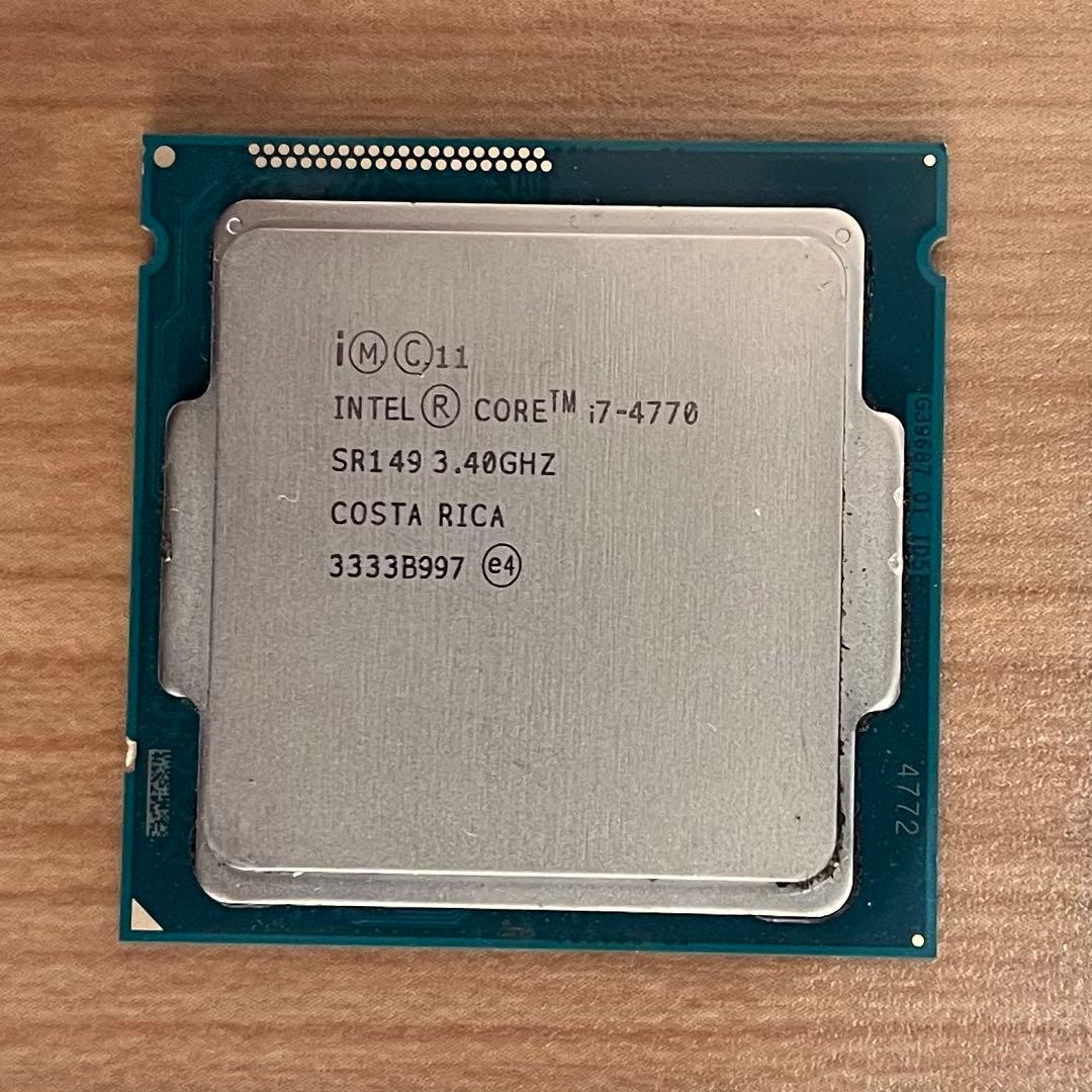 Intel Core i7 CPU3枚　メモリー1枚セット