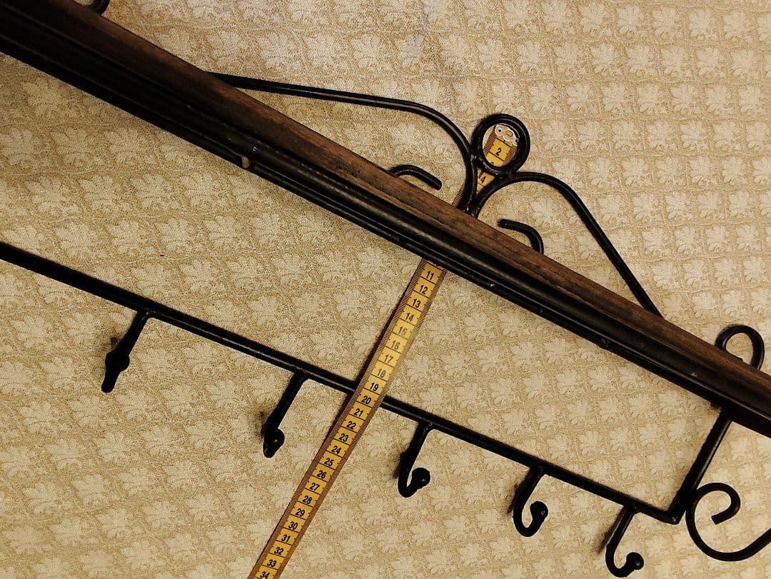 アイアン製　ウォールフック 　木製の棚　鉄　アイアン