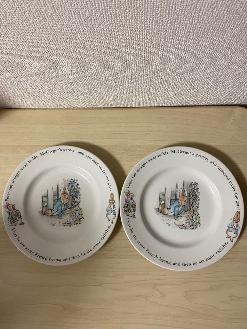 ウエッジウッド　ピーターラビット 食器セット 記念プレートのおまけ付き