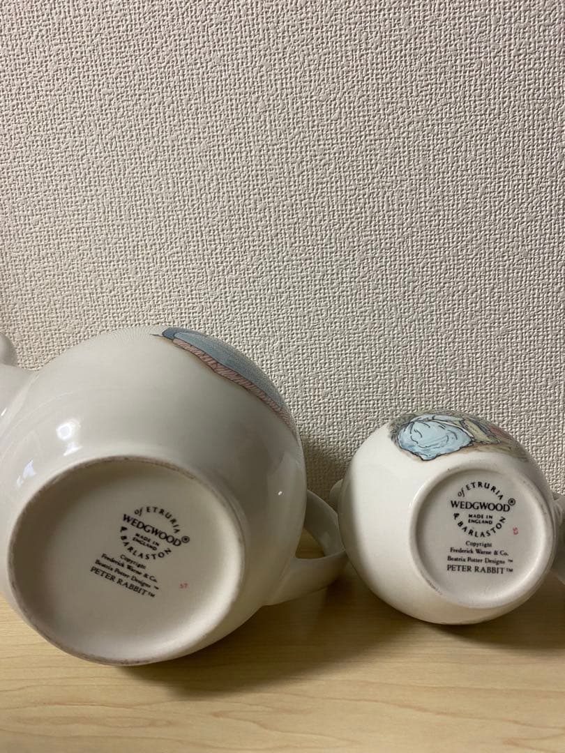 ウエッジウッド　ピーターラビット 食器セット 記念プレートのおまけ付き