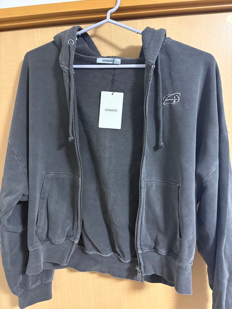 ADAMASTE ダブルジップパーカー　フーディー