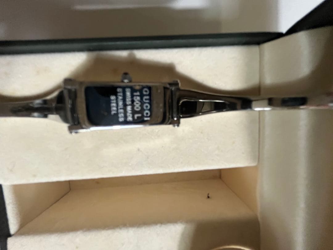 GUCCI 腕時計 1500L シルバー 2000年購入品