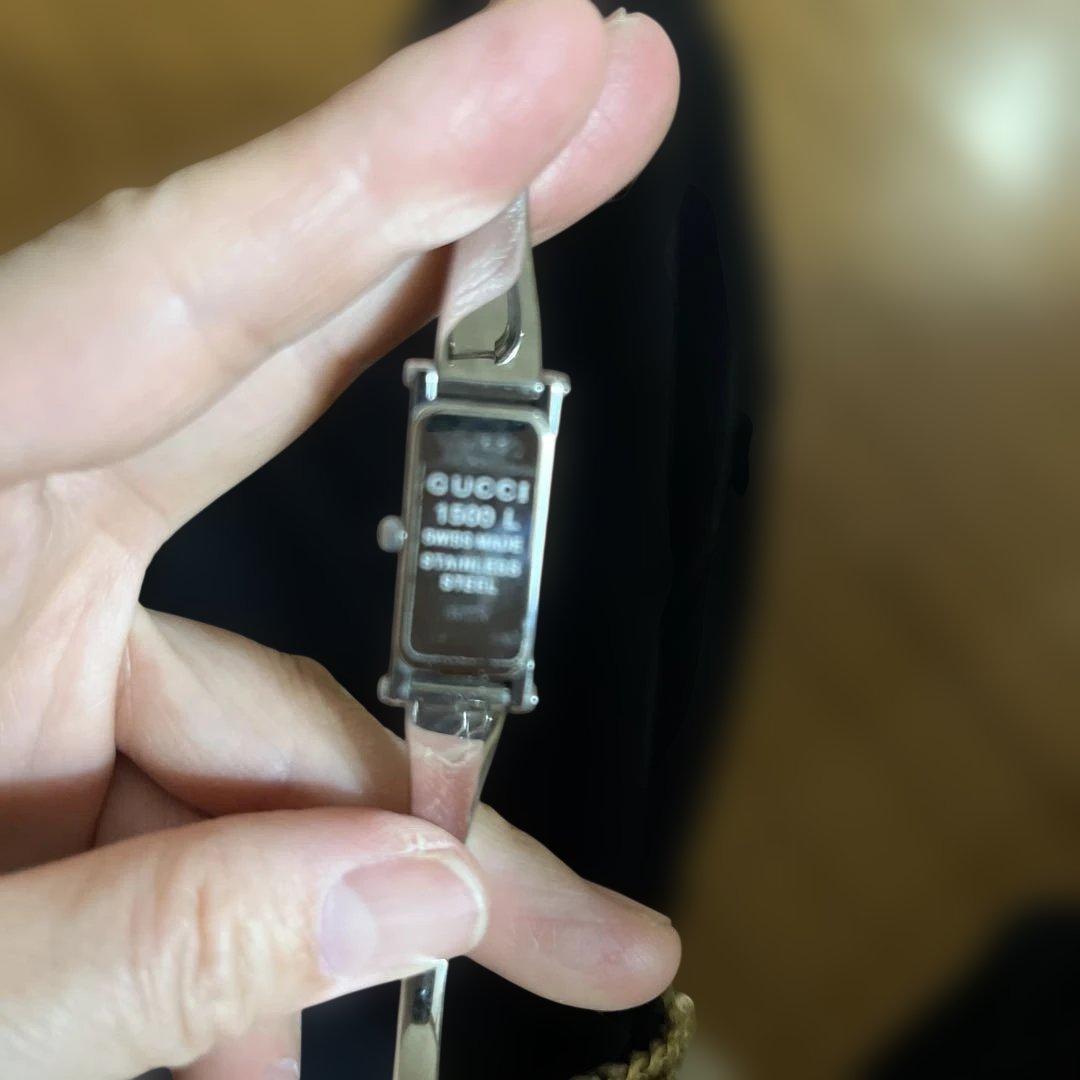 GUCCI 腕時計 1500L シルバー 2000年購入品