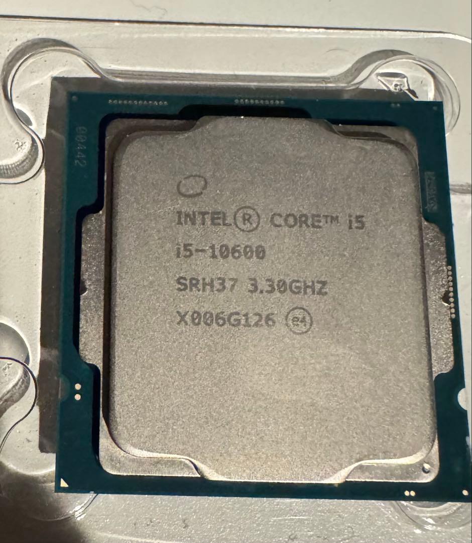 Intel Core i5-10600 動作確認済 / BIOS認識確認済