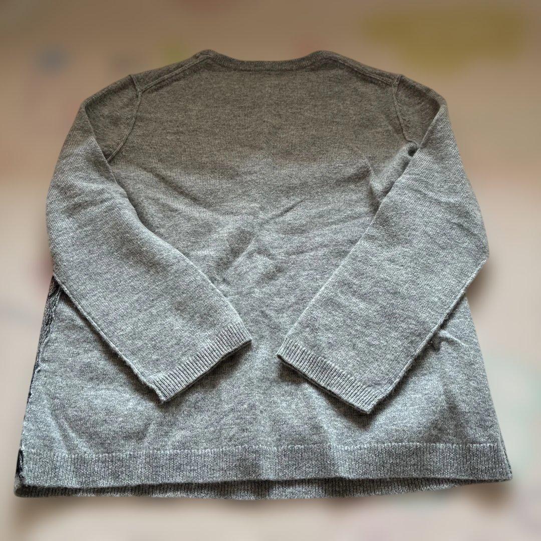 Zhor& Nema レースデザイン長袖ニット