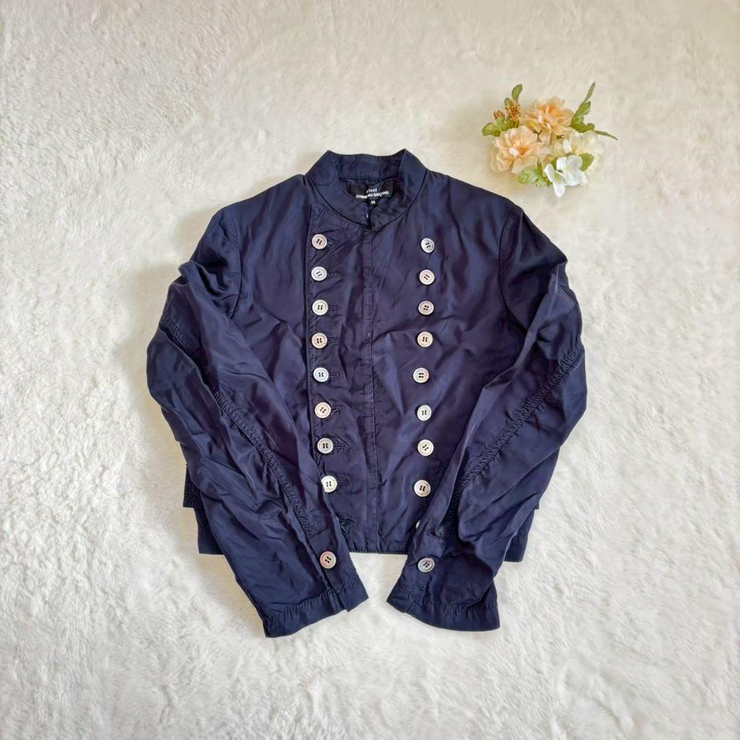 COMME des GARCONS　コムデギャルソン　ナポレオンジャケット　紺