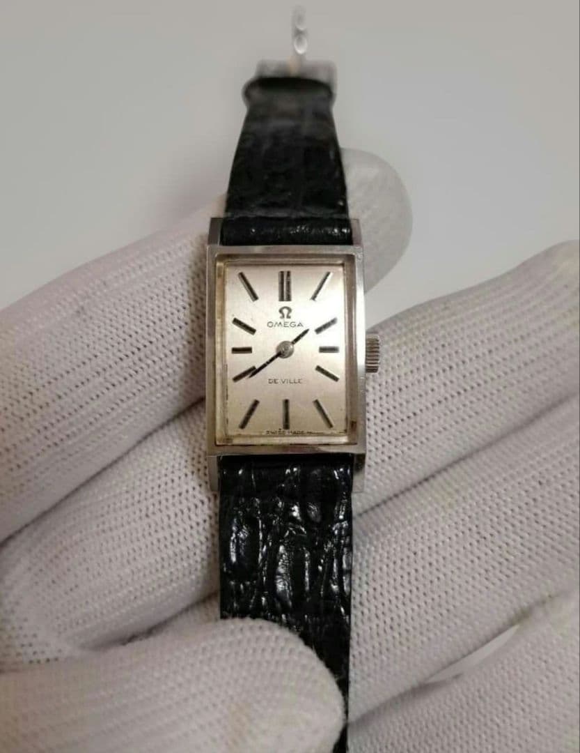okomです 【OMEGAジャンク品】DE VILLE 手巻き腕時計稼働品