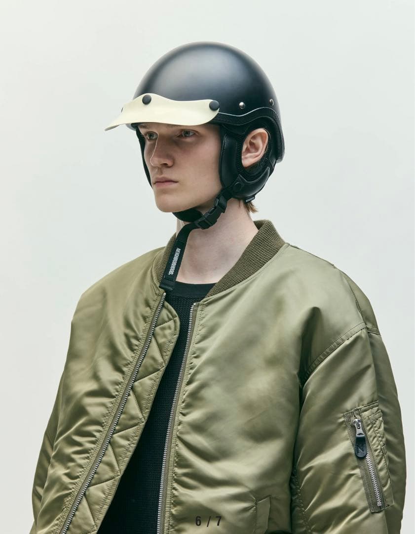 NEIGHBORHOOD HALF HELMET ブラック　アルマジロ　25AW